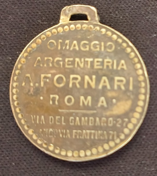 medaglia campionato di calcio italiano 1930-31 argento Fornari Roma