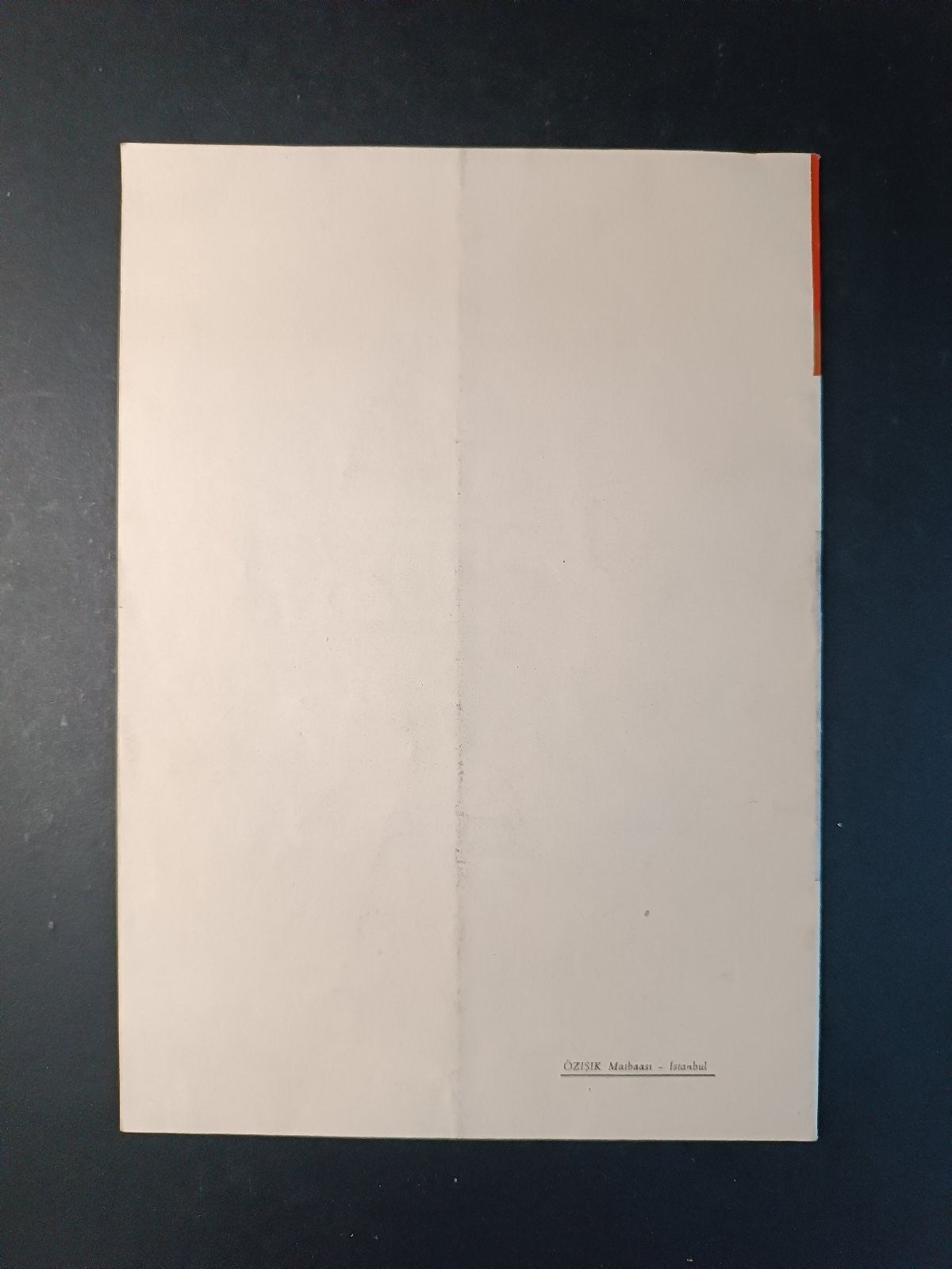 programma TURQUIE-BULGARIE Match Naztional Ankara 1958 (turco)