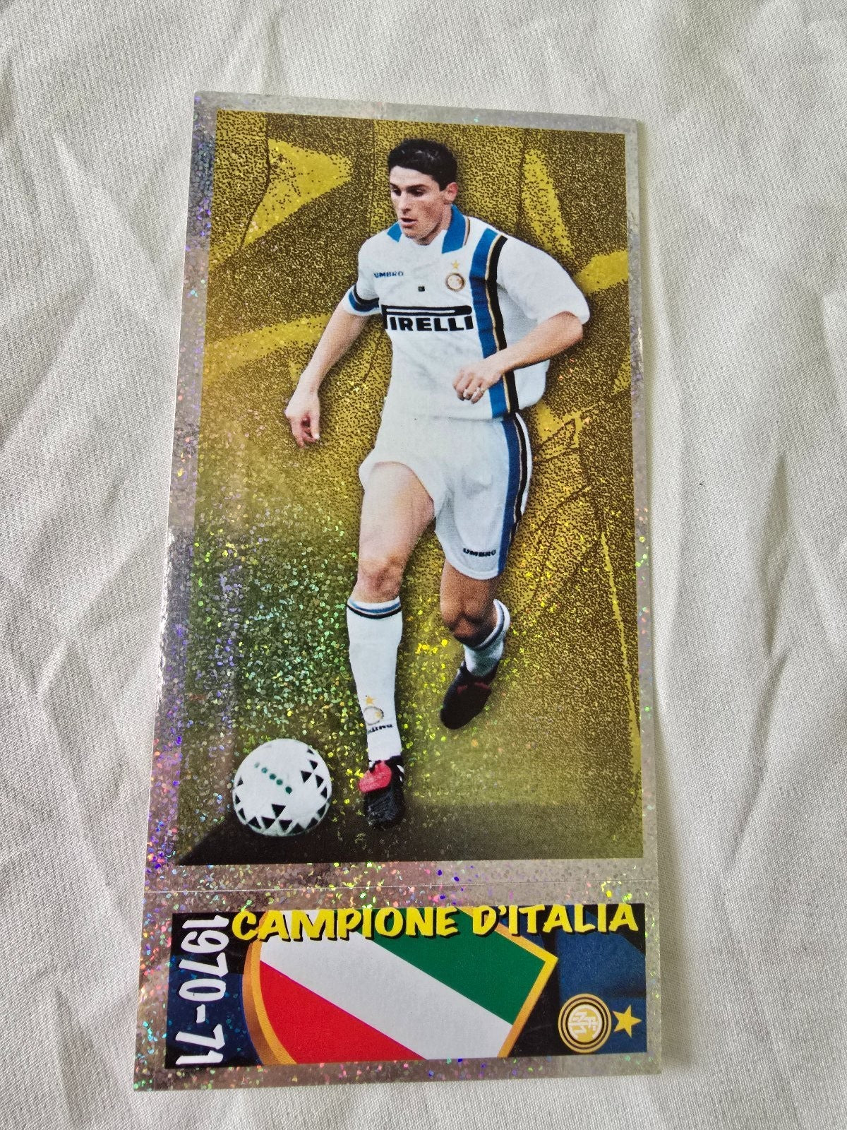 Tutto Inter Figurine giganti Panini Calciatori nr 48 Javier Adelmar Zanetti