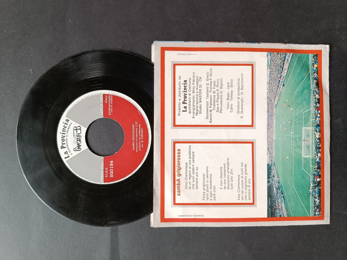 Vinile 45 giri SAMBA GRIGIOROSSA