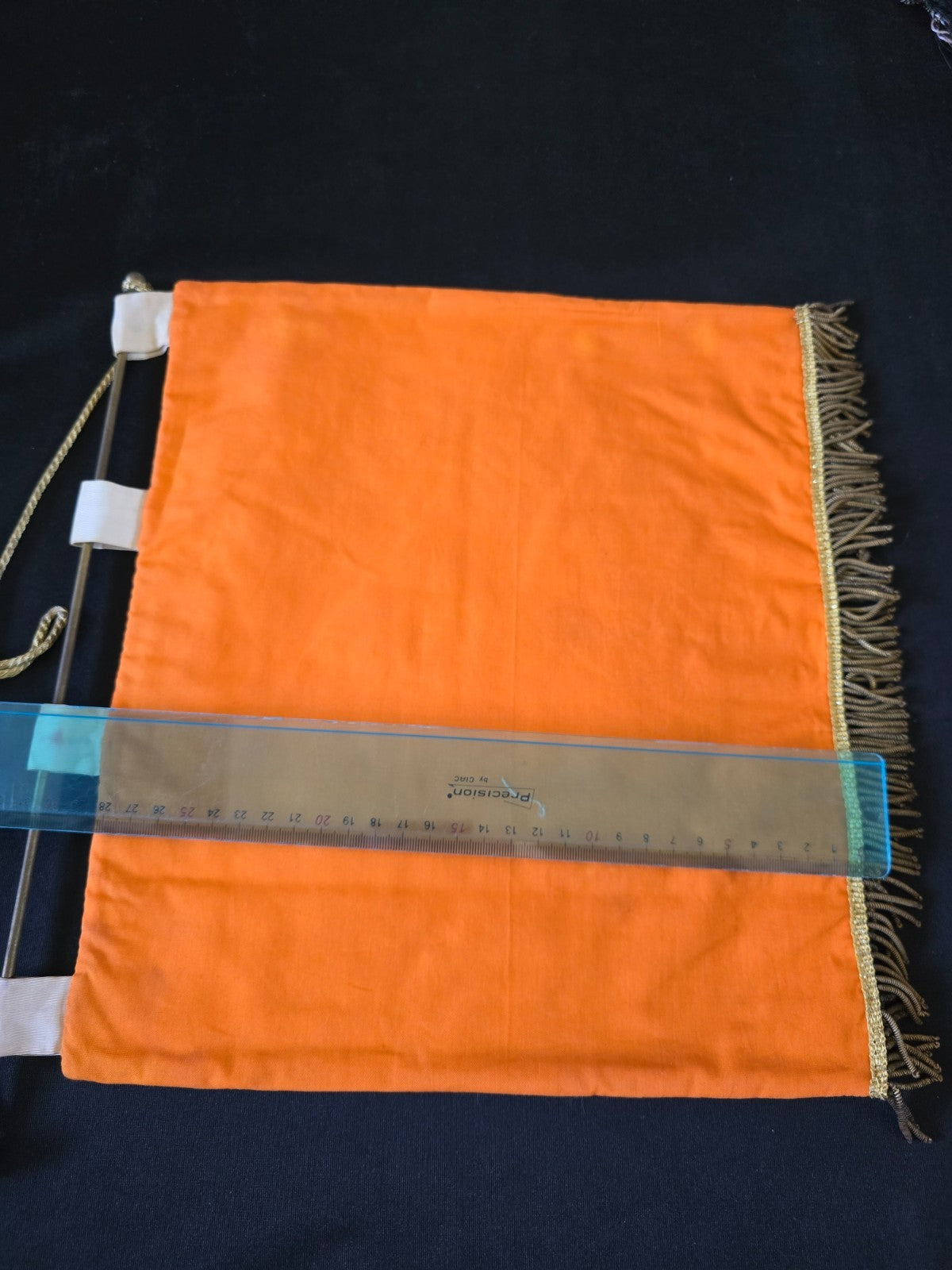 Gagliardetto Pennant ricamato ORANSODA Pallacanestro Cantù bASKET ORIGINALE '70
