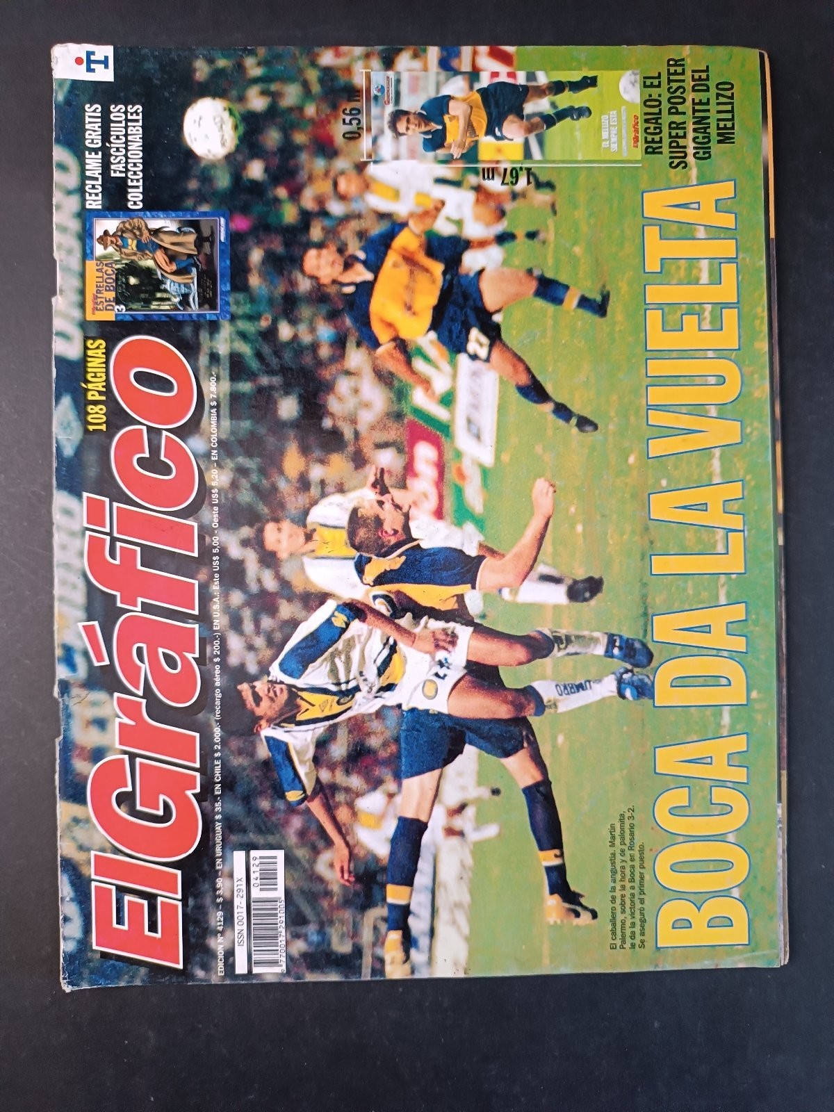 Rivista EL GRAFICO numero 4129 anno 1998 - Palermo (no poster)