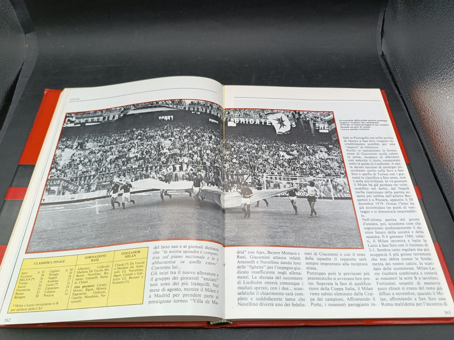 Libro Storia del Milan dal 1963-64 Forte Editore