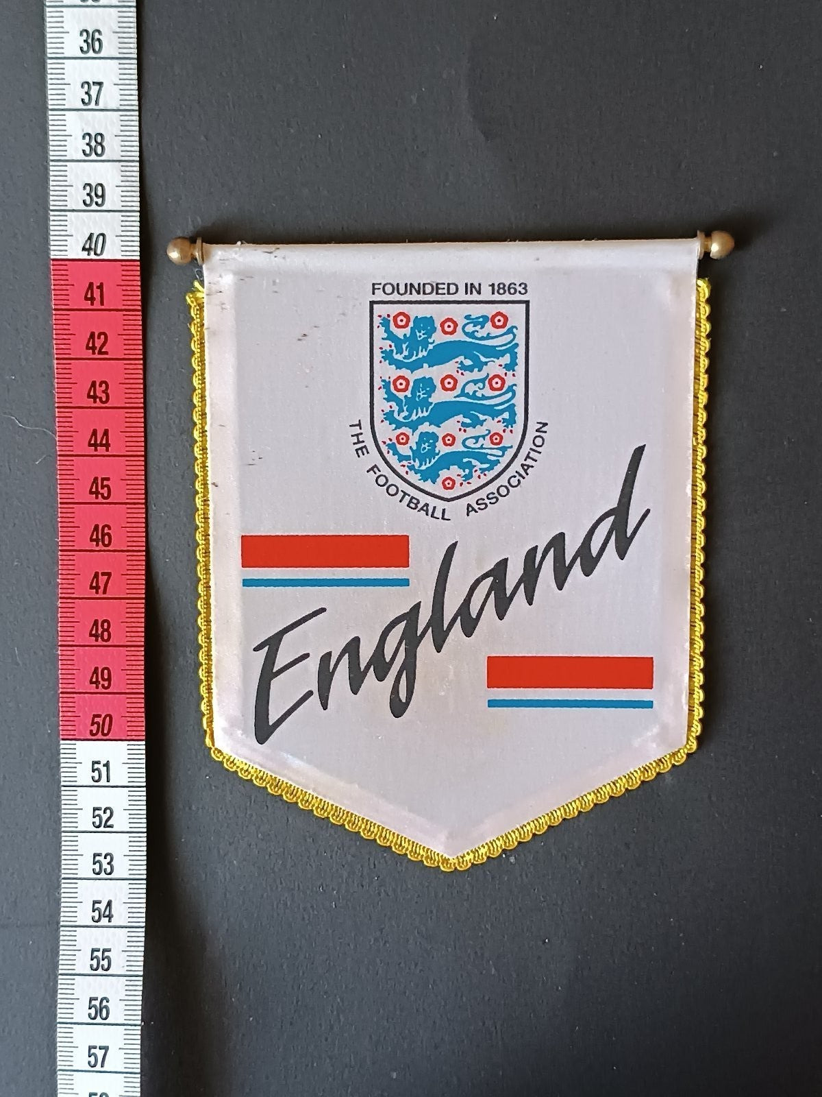 gagliardetto Pennant calcio England the football Association 1963