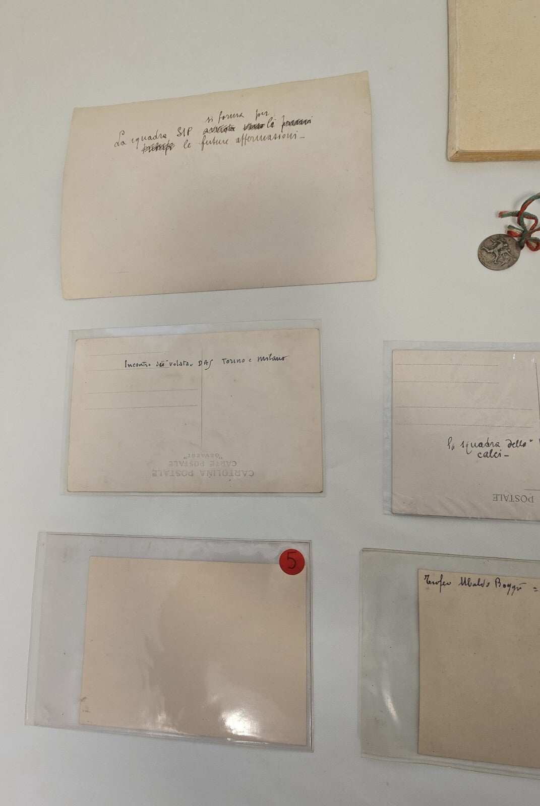 La VOLATA rari cimeli fotografici, medaglie e regolamento 1929 epoca ventennio
