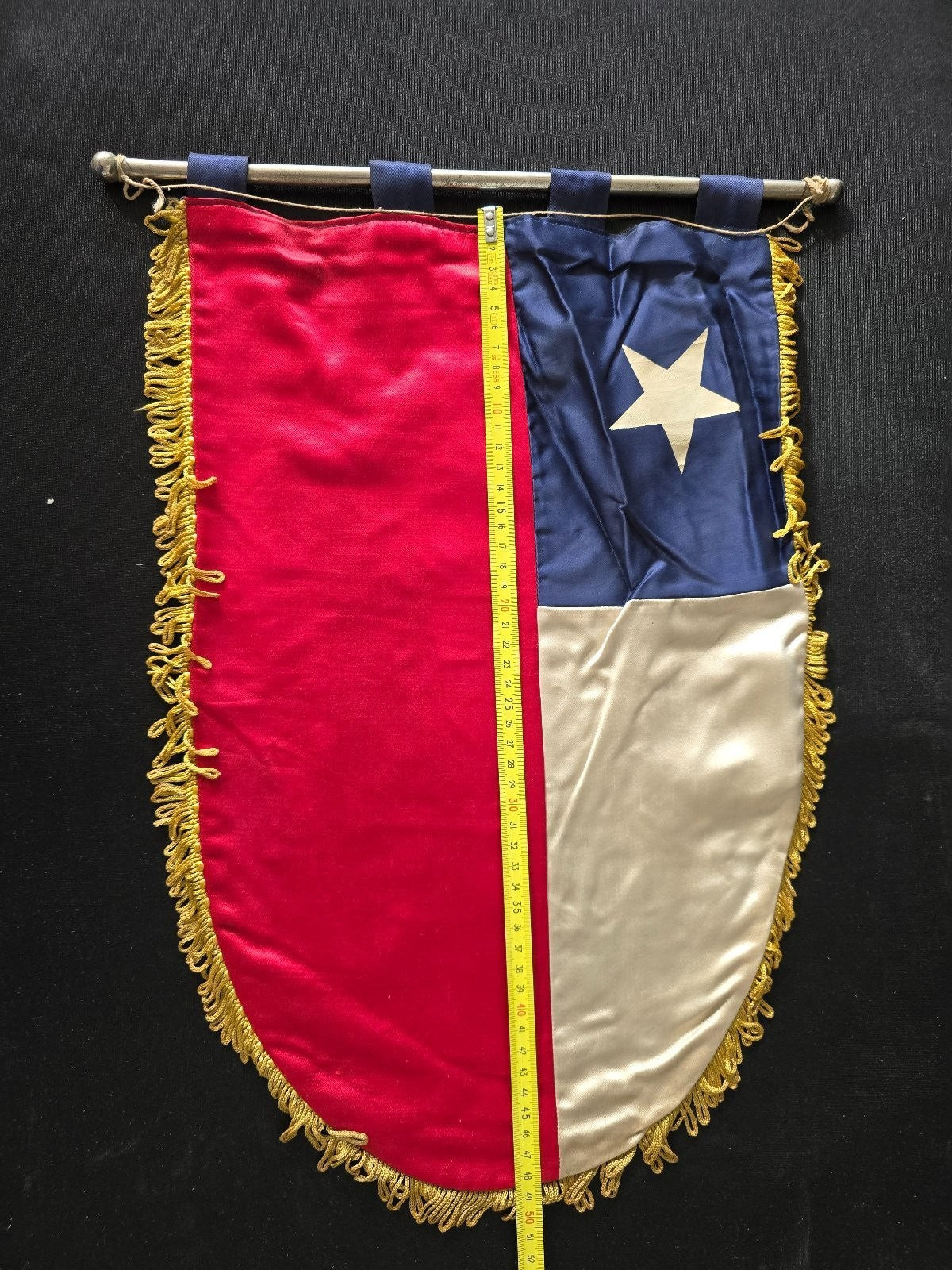 old Gagliardetto pennant banderin selecci�n U. de CHILE cile