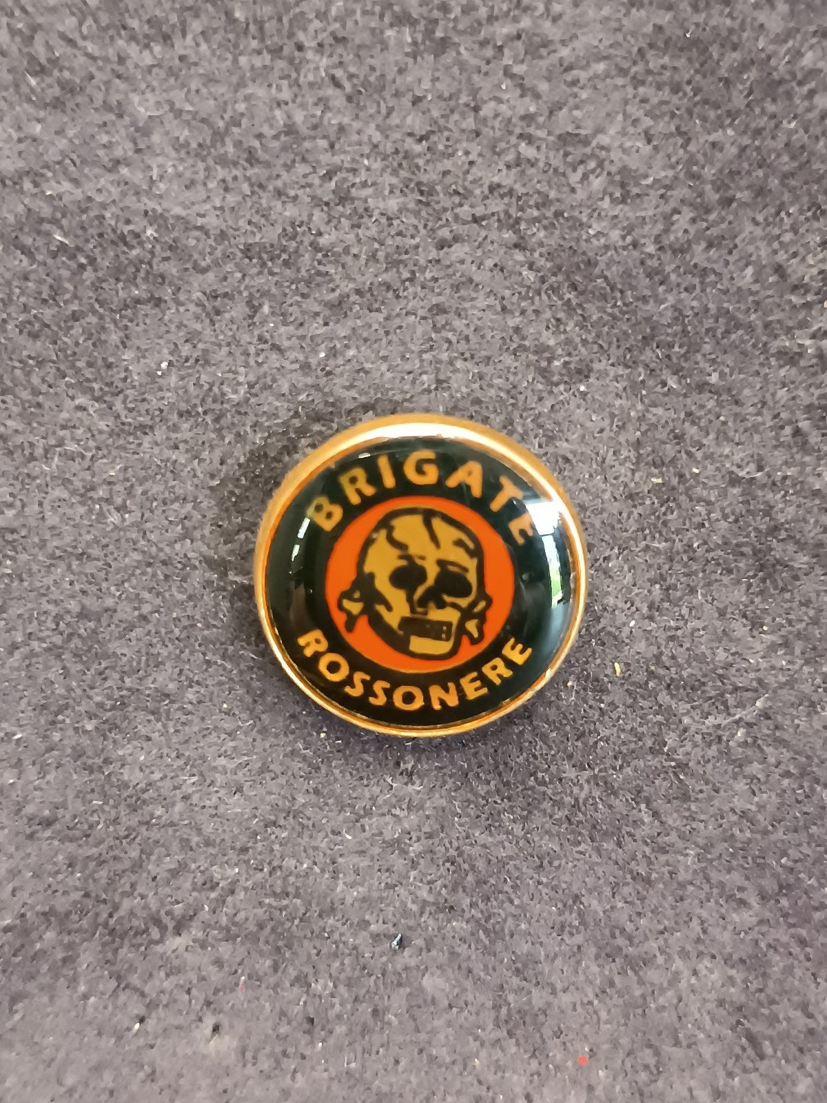 Old Pins Pin Badge Spilla A.C.Milan Brigate Rossonere BRN no fermapiedino 376