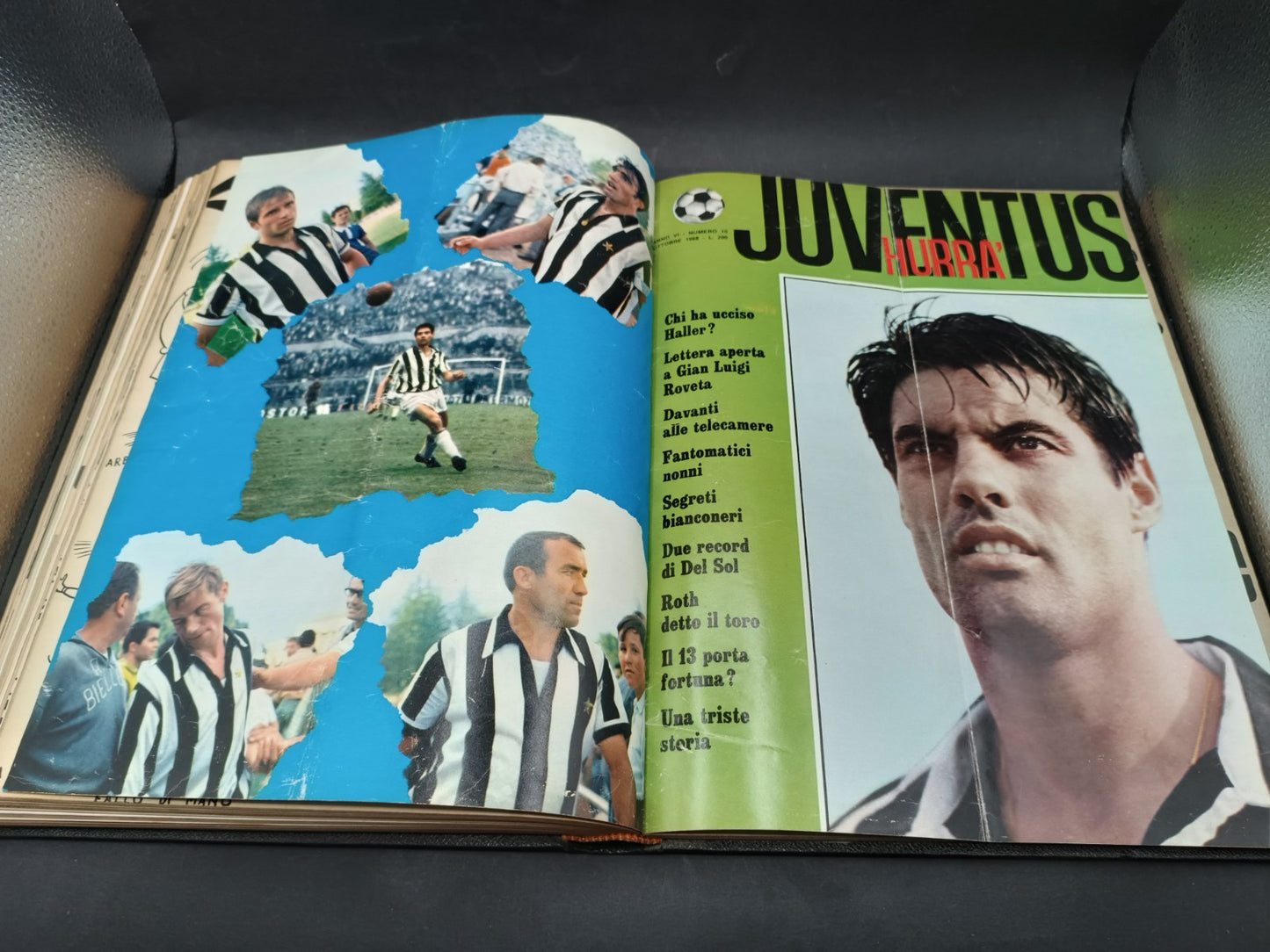 Annata rilegata rivista Hurra Juventus anno 1968