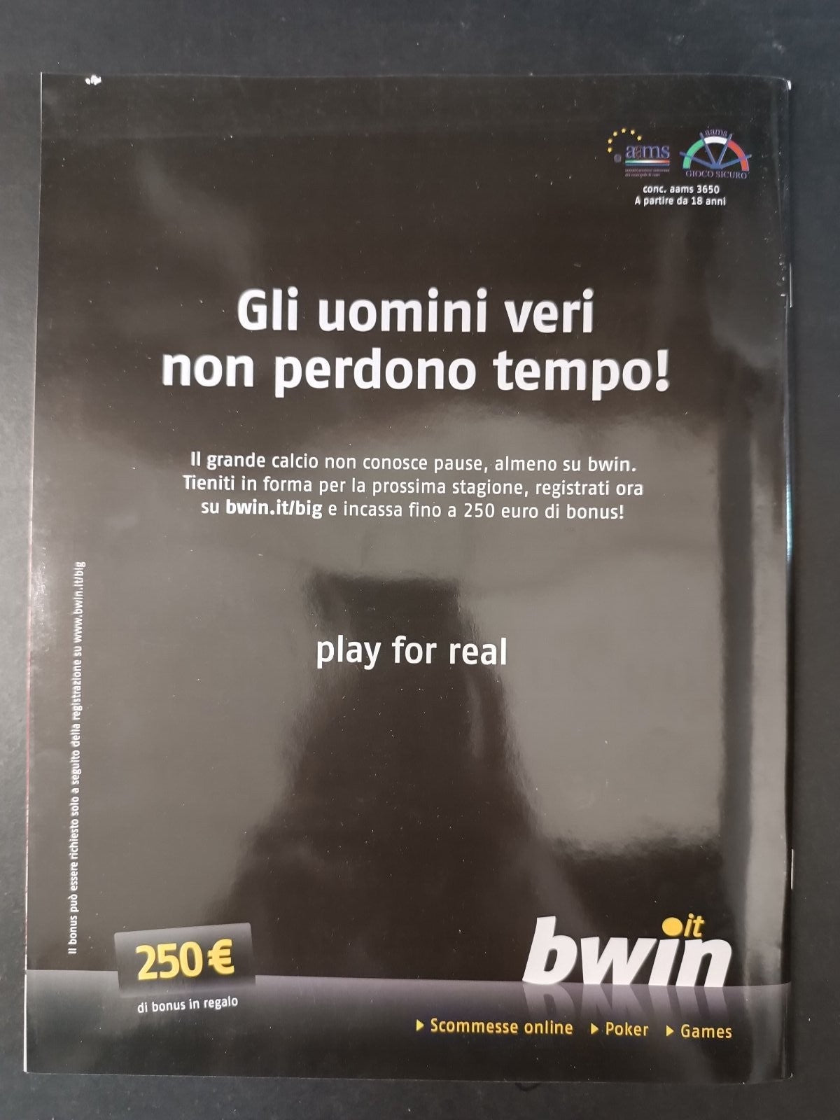 rivista FORZA MILAN - anno 2009 n 9 - Nesta (con poster)