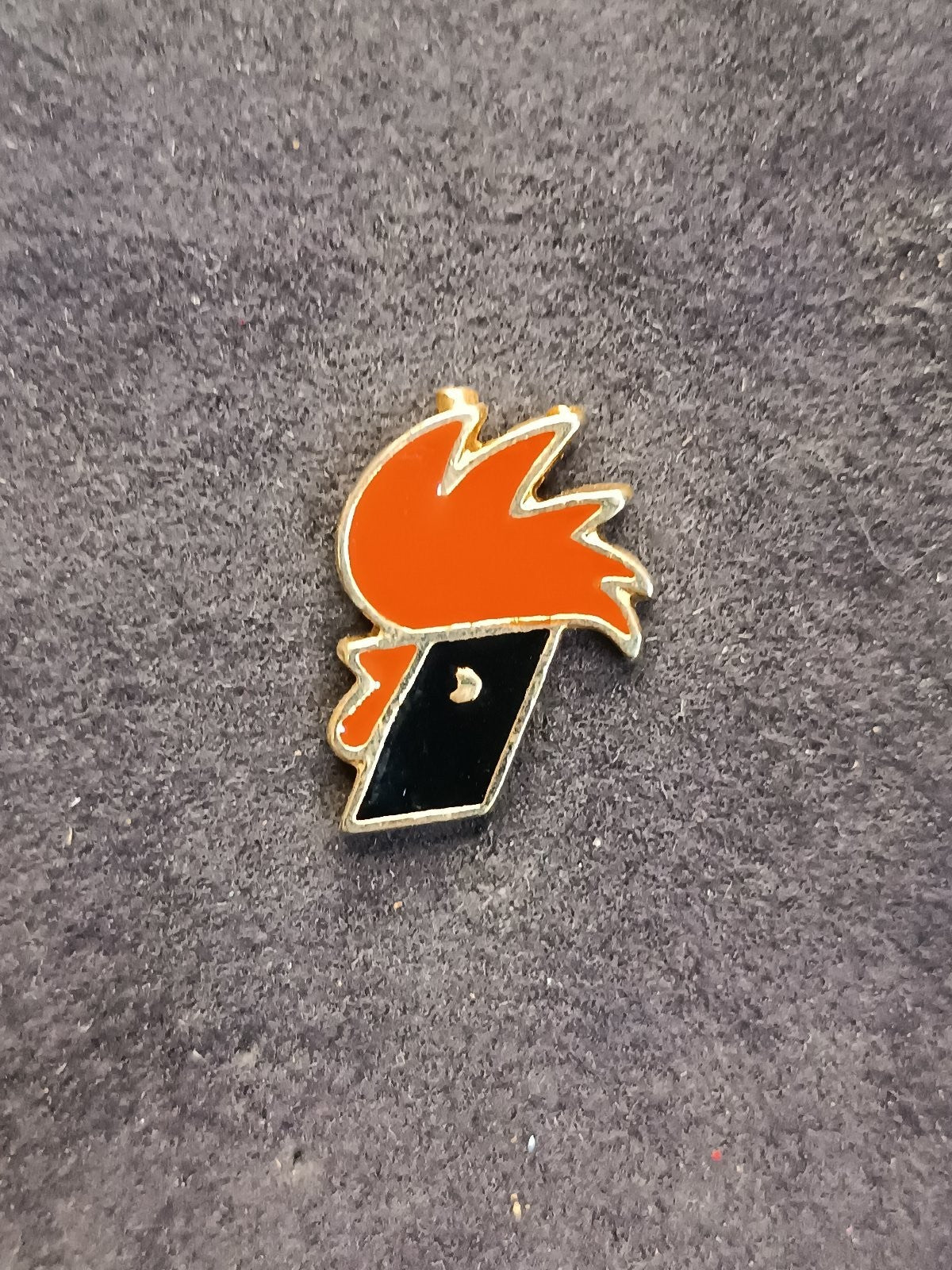 Old Pins Pin Badge Spilla A.C.Milan gallo ROSSONERO no ferma piedino 423