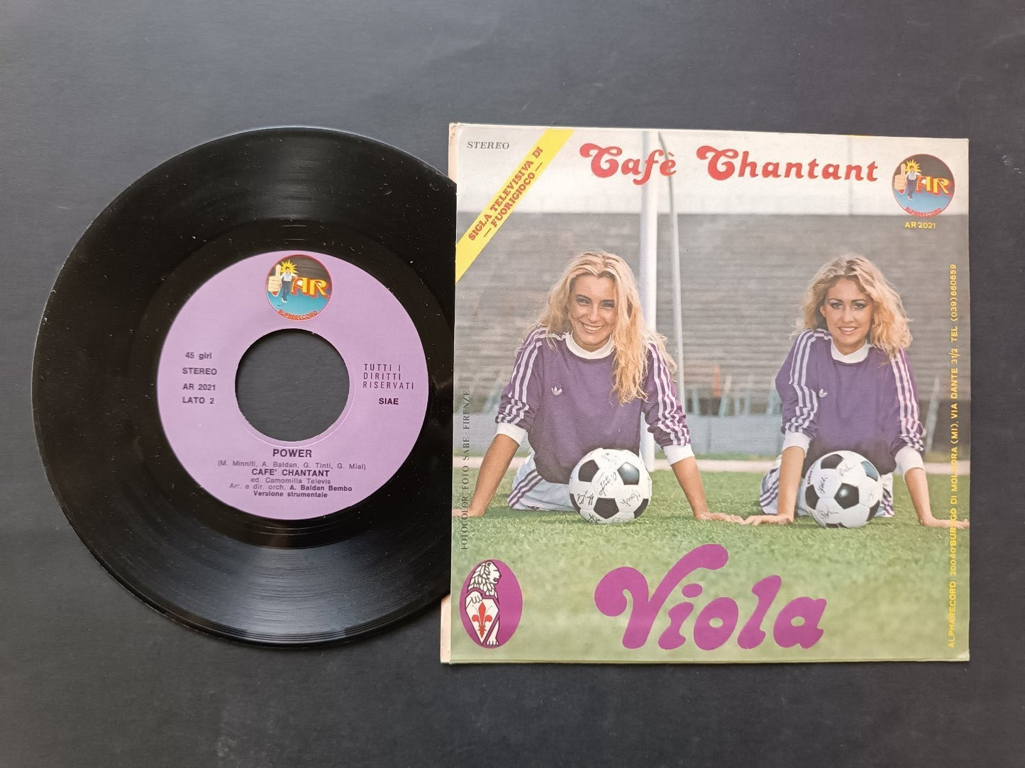 Vinile 45 giri Cafe Chantant VIOLA
