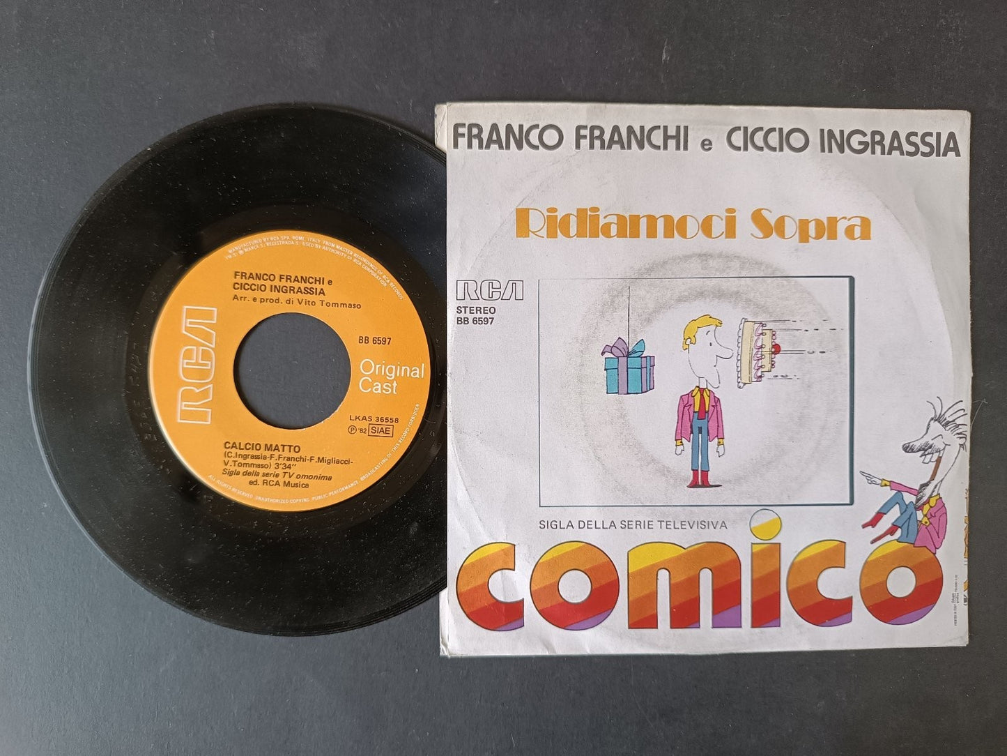 Vinile 45 giri CALCIO MATTO