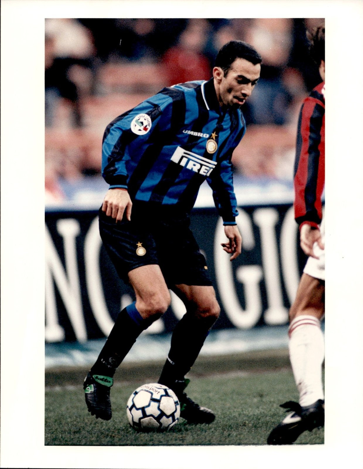 fotografia originale Inter Youri Raffi Djorkaeff