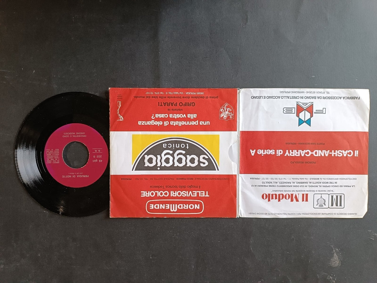 Vinile 45 giri LA DANZA DEI GRIFONI