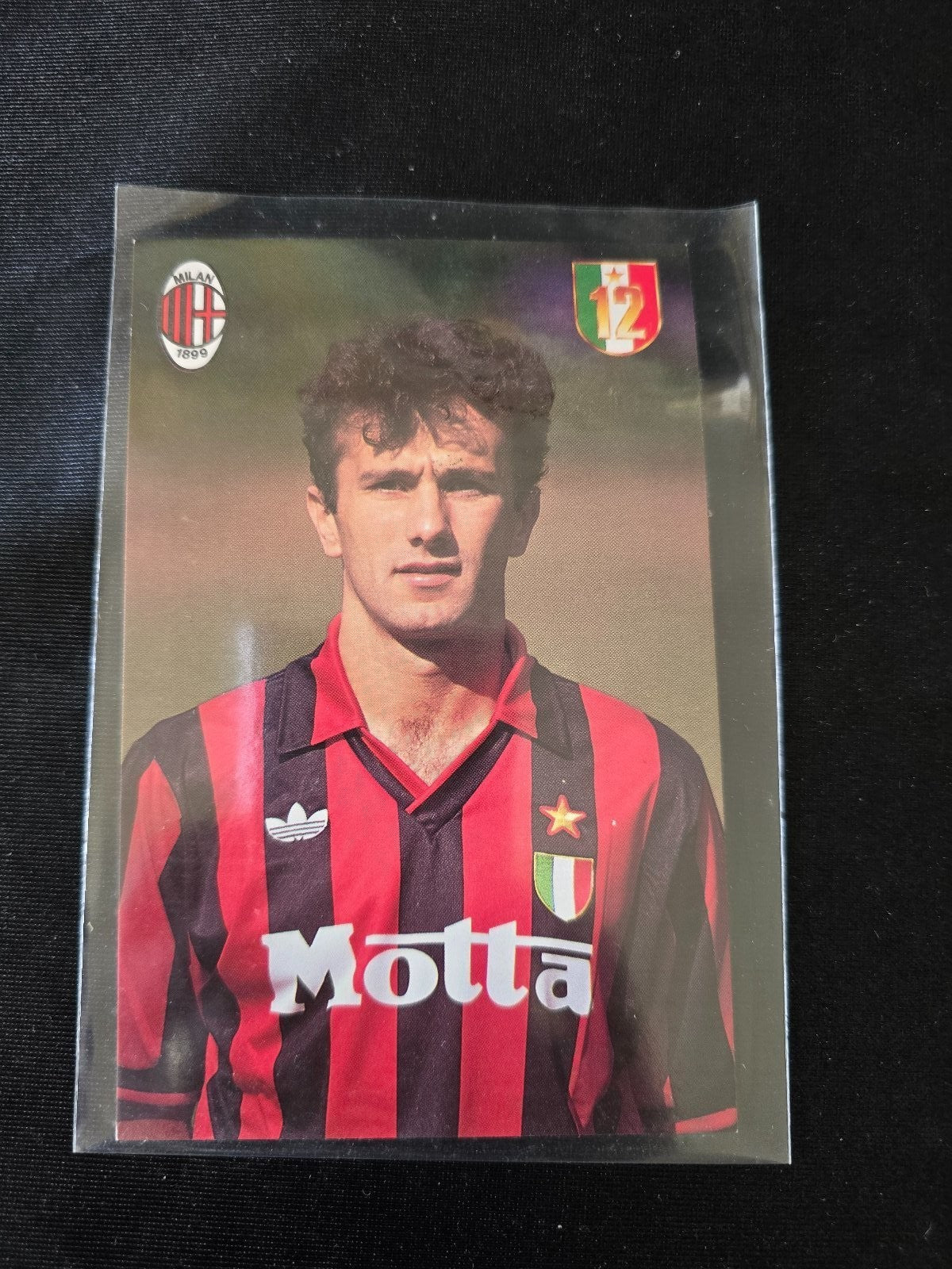 A.C. Milan 1899 cartolina con annullo 12� scudetto 1991/92 Dejan Savicevic
