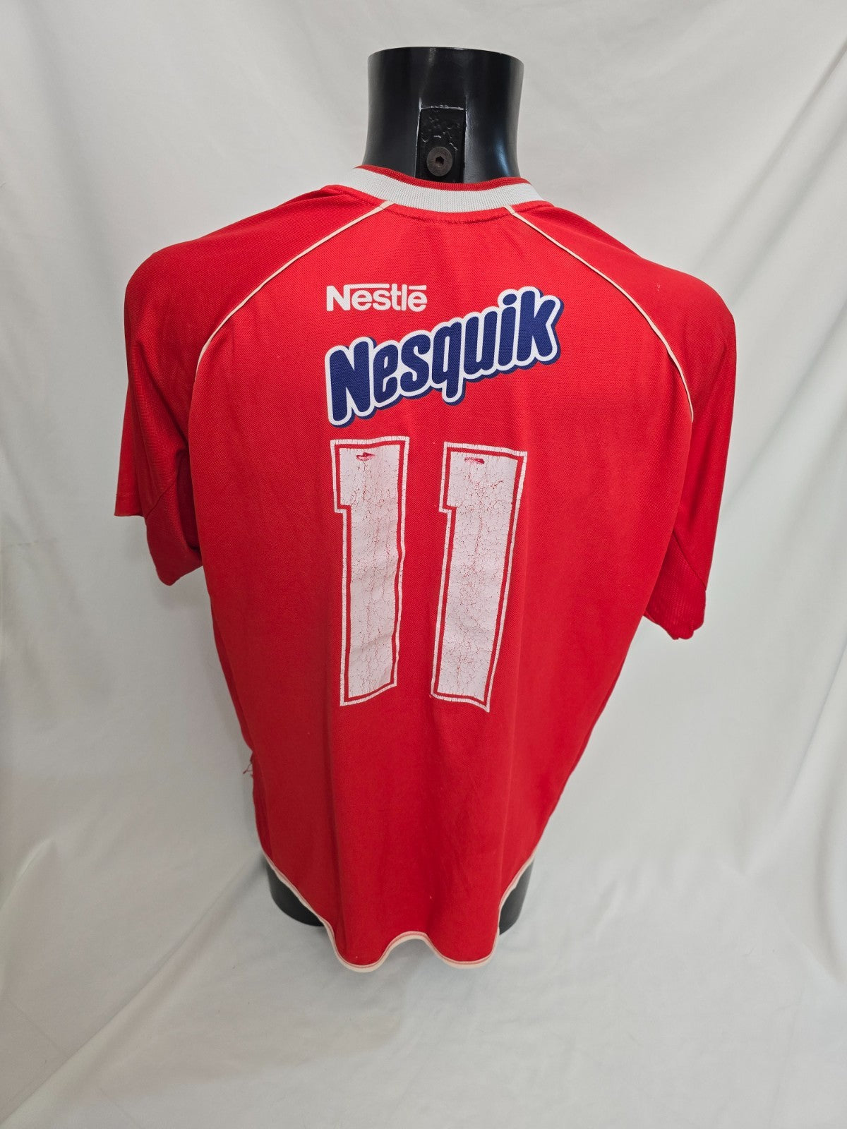 T-Shirt Calcio CAMISETA Meister ARGENTINOS JUNIORS AAAJ NR 11 TG XL ANNI 80/90