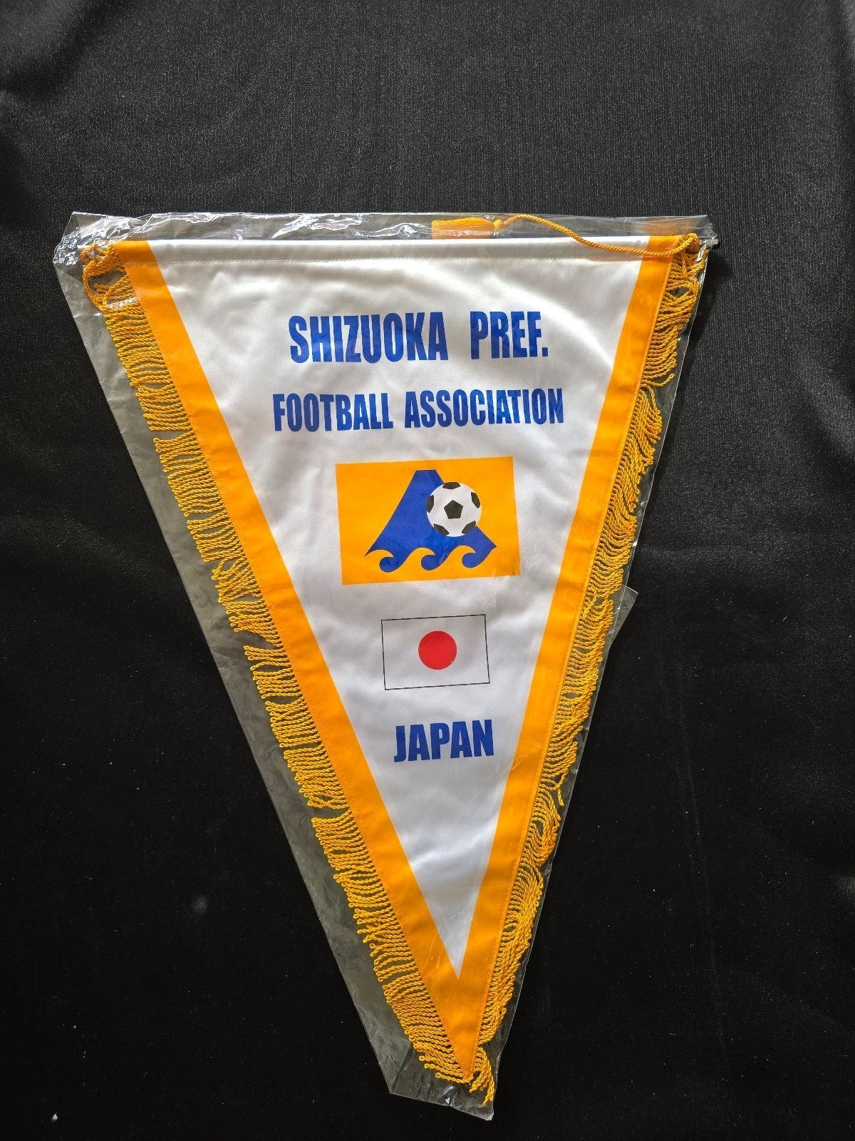 big 50 cm Gagliardetto Pennant Shizuoka Prefectural Football Association Japan F