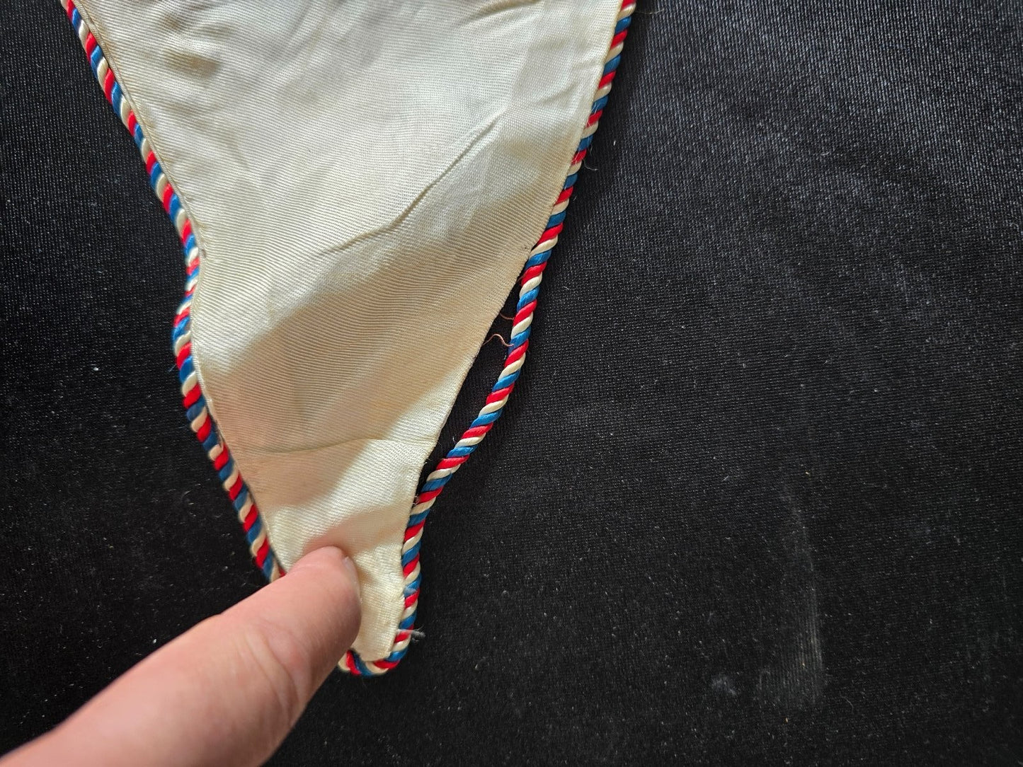 old Gagliardetto pennant banderin Colo-Colo Chile