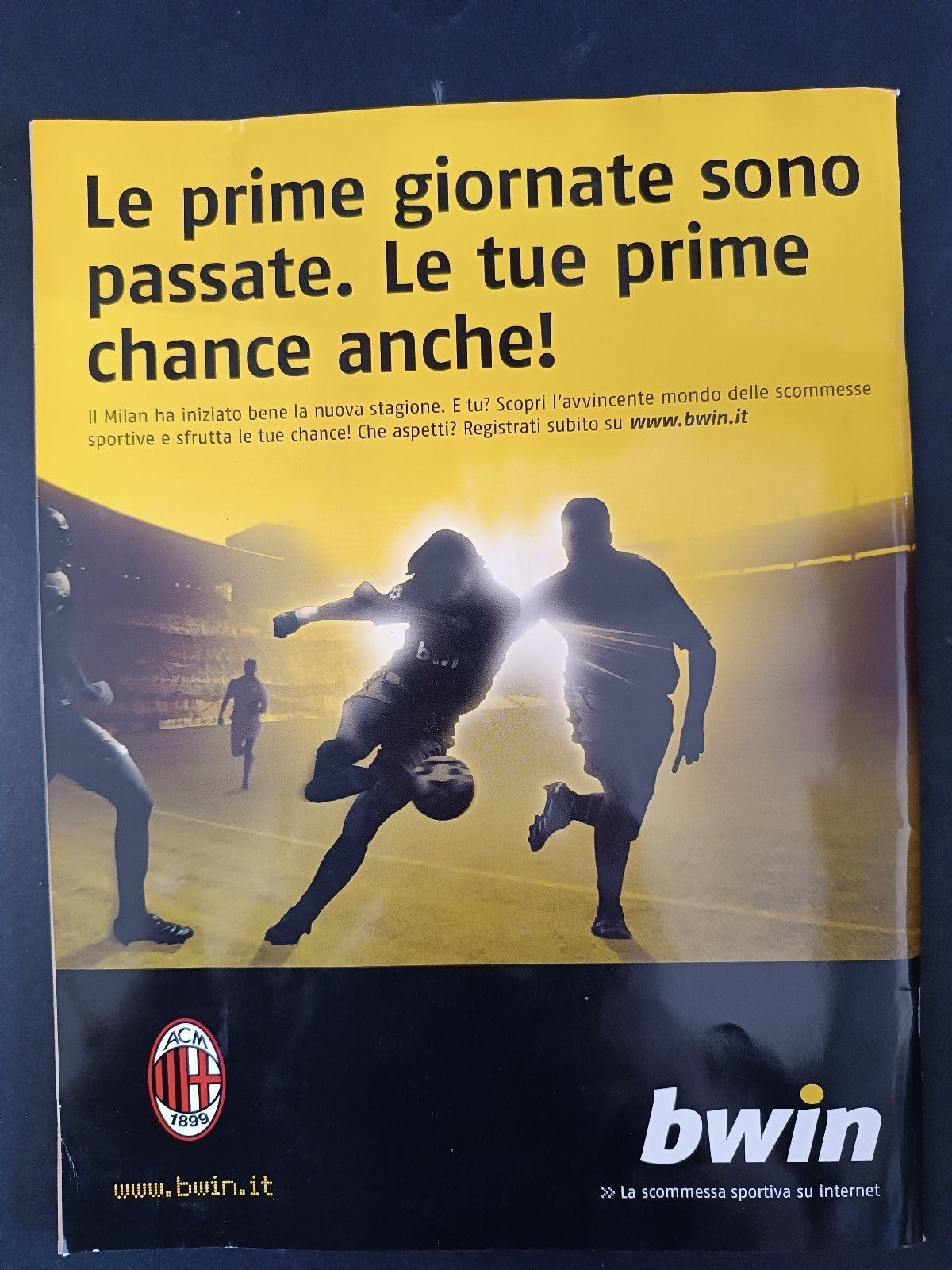 rivista FORZA MILAN - anno 2007 n 10 - Nesta (con poster)