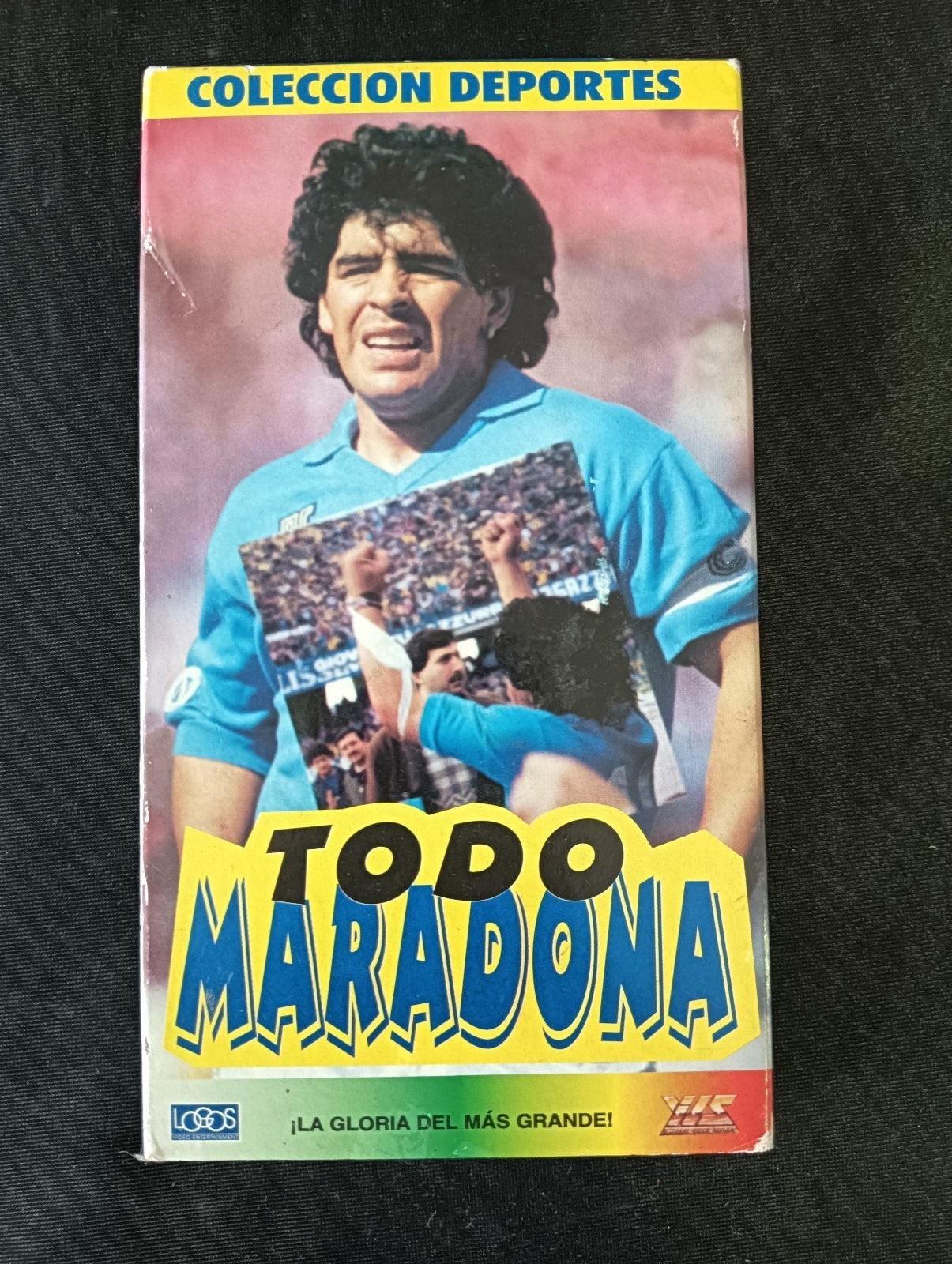 VHS COLLECION DEPORTES TODO MARADONA Logos Tv