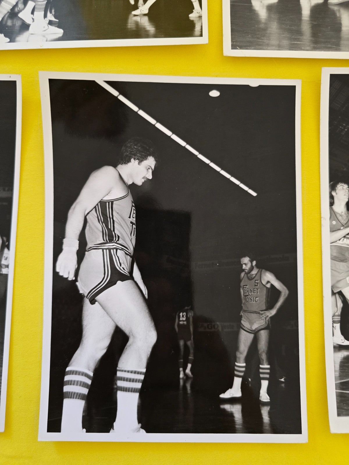 Basket Cinzano Milano Olimpia - Fernet Tonic Bologna lotto foto incontro anni 70