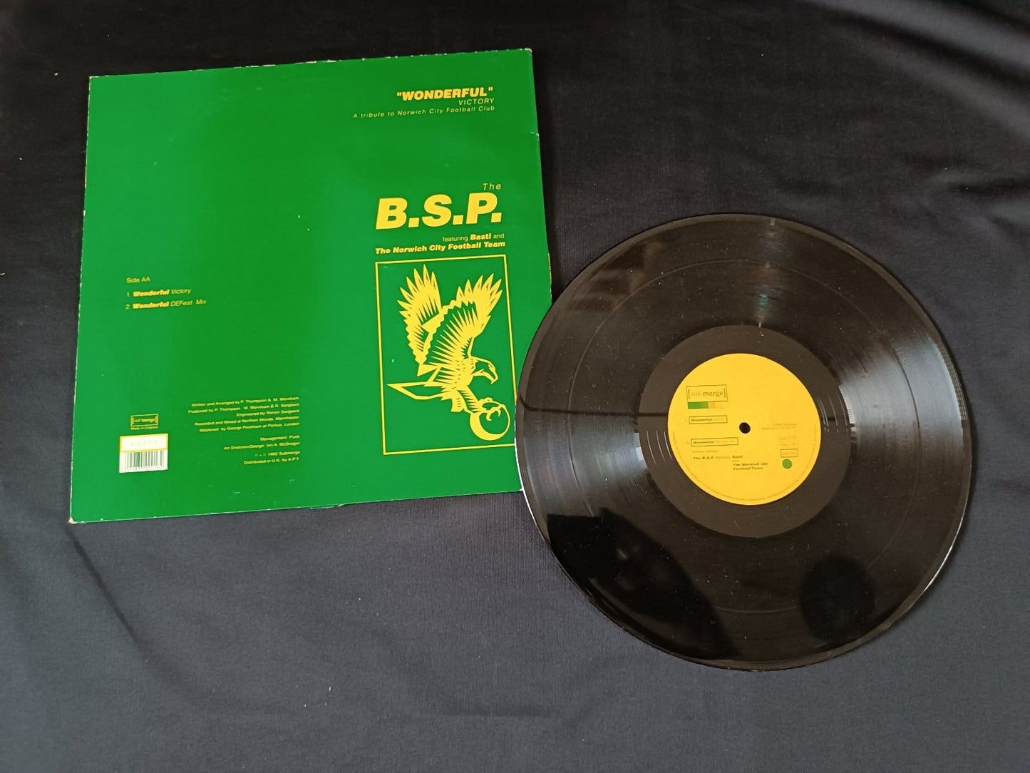 disco 33 giri basti fantastic toot mix produced ronan sargeant