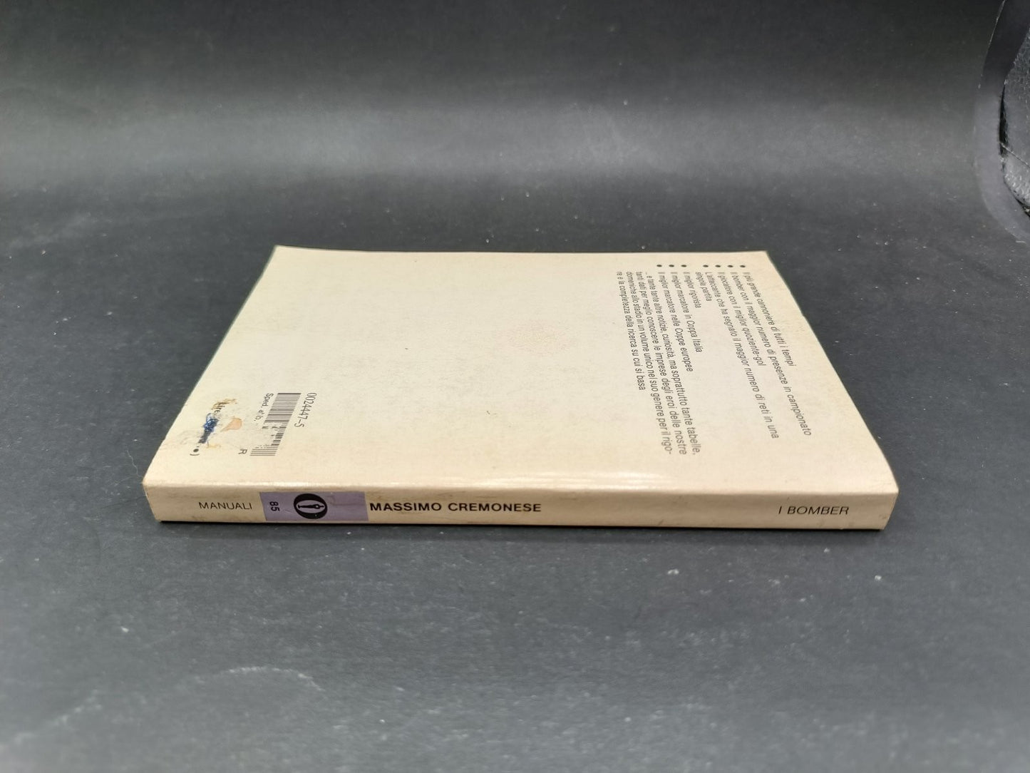 Libro I Bomber Massimo Cremonese Oscar Mondadori