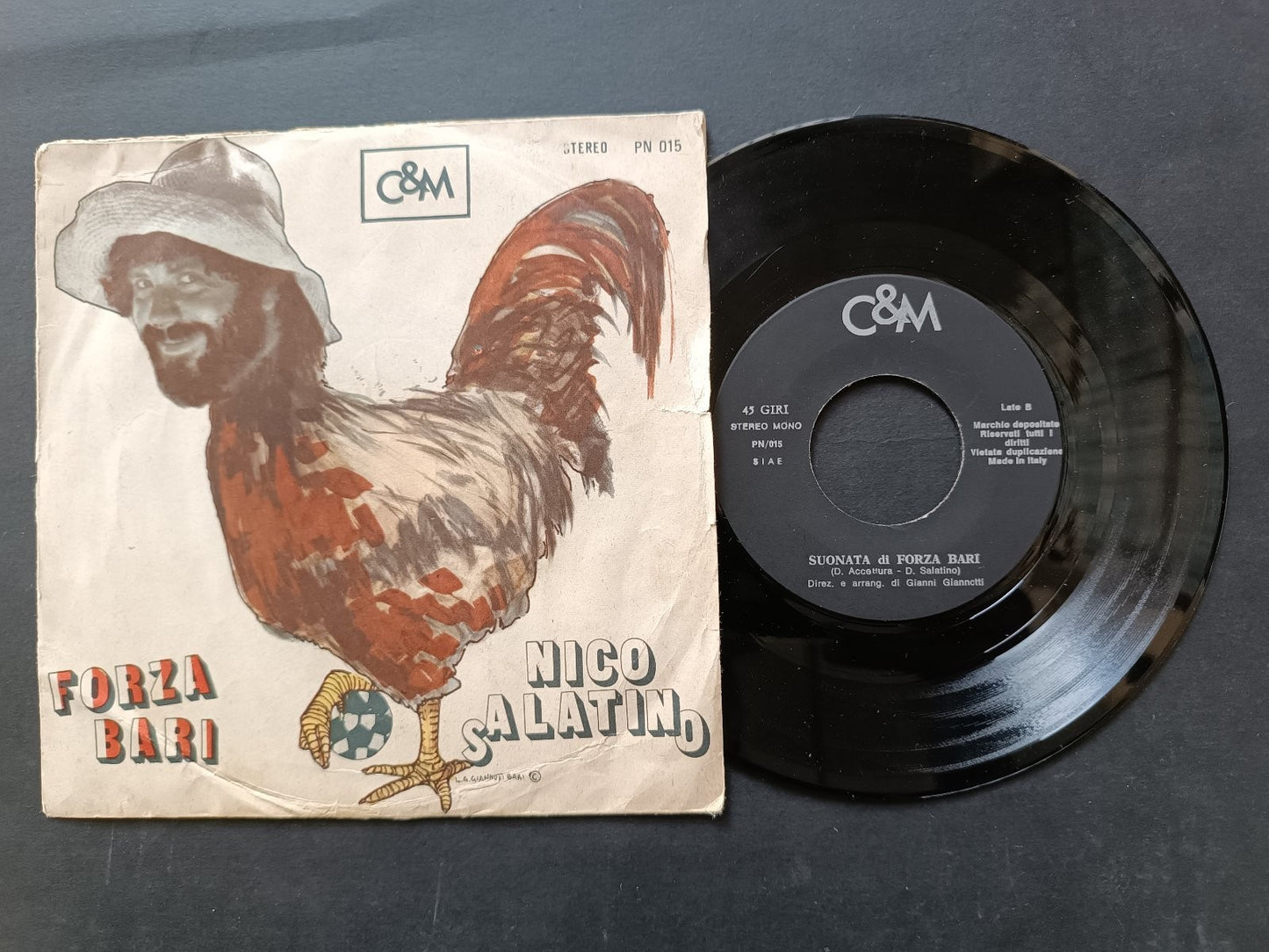 Vinile 45 giri FORZA BARI
