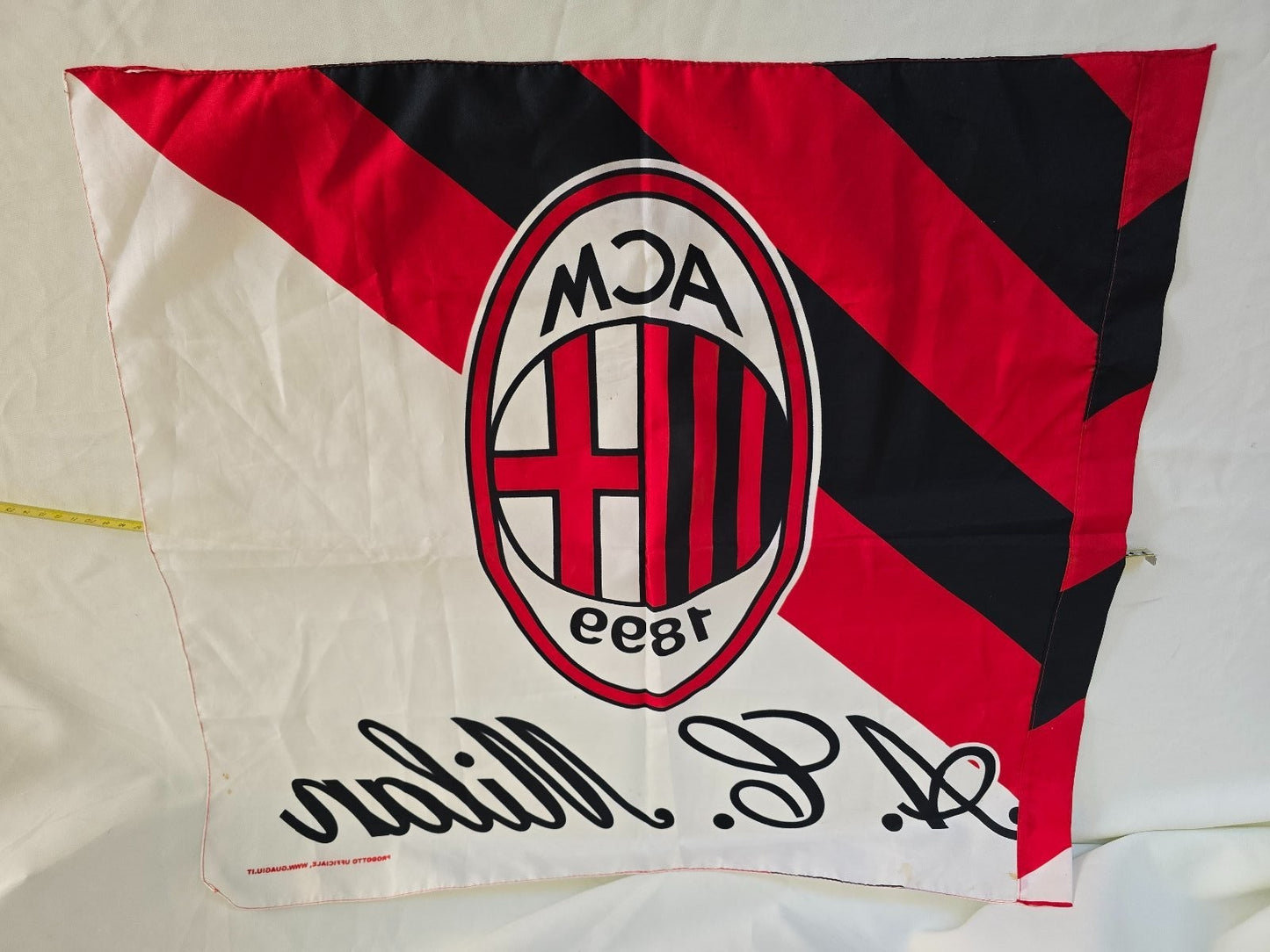 AC MILAN BANDIERA CON LOGO AC MILAN 1899 (11)