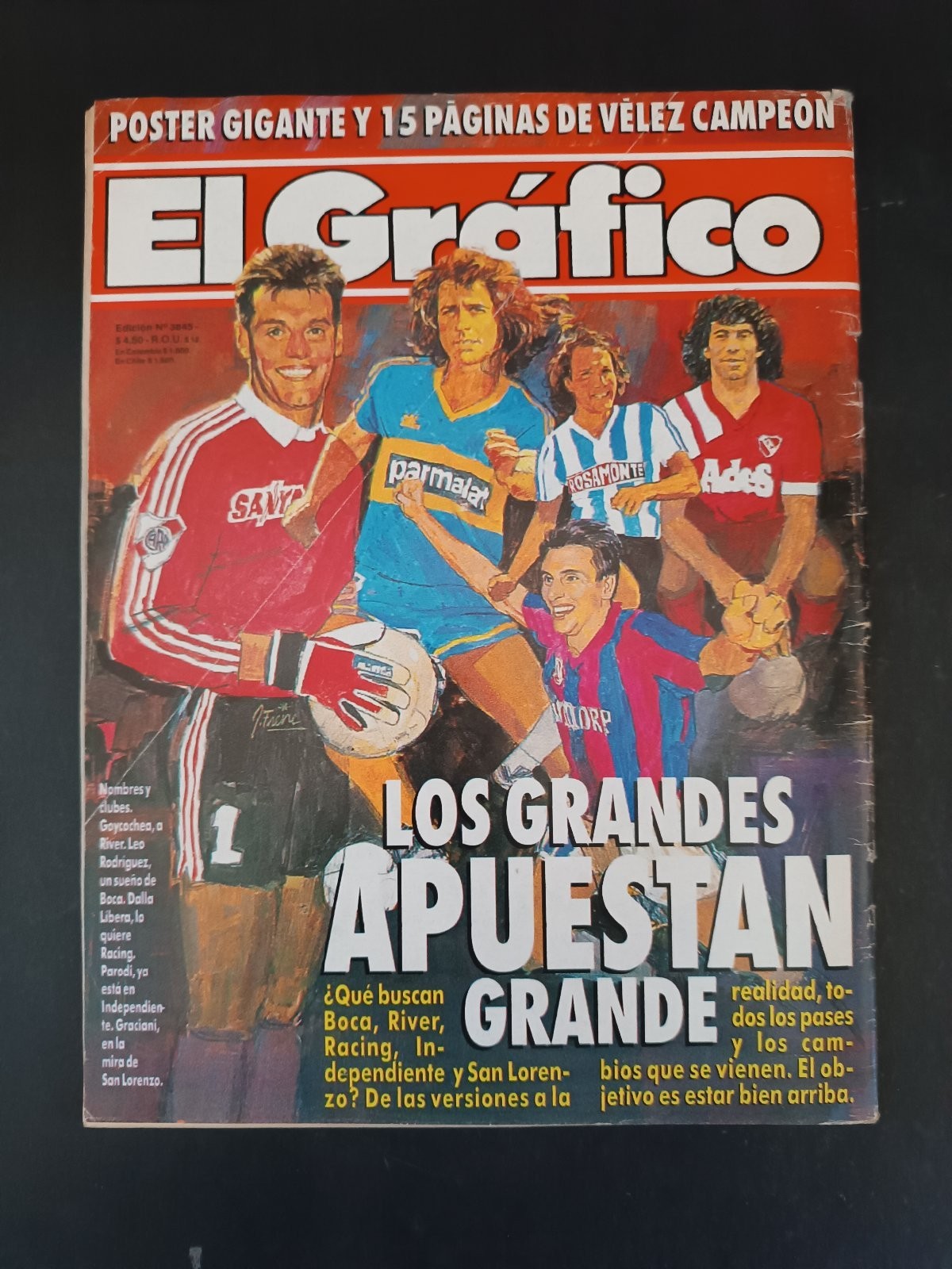 Rivista EL GRAFICO numero 3845 anno 1993 - Maradona (senza poster)