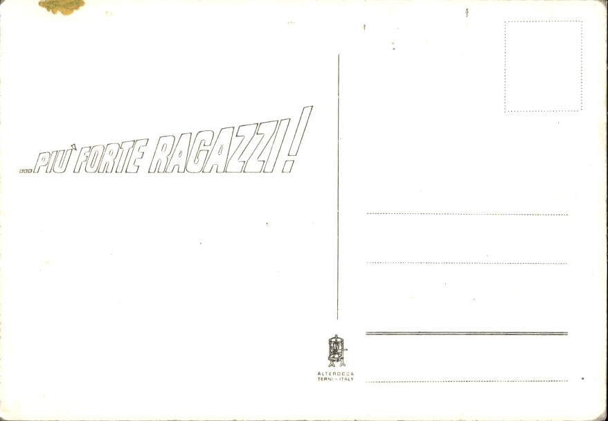 Cartolina Bud Spencer con autografo stampato
