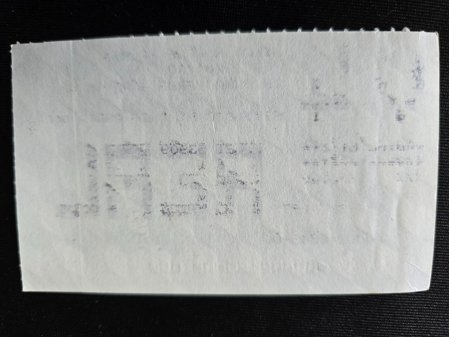 Biglietto Ticket Milan 5-0 Real Madrid 1989 semifinale coppa campioni