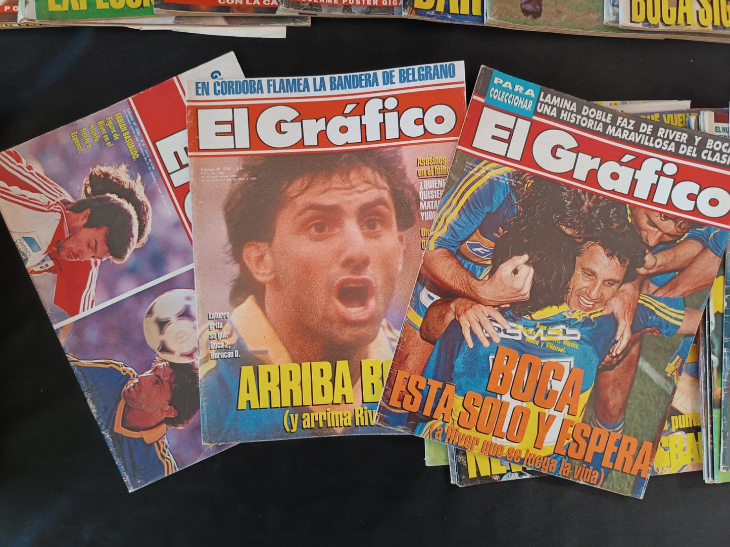 52 riviste annata 1992 El Grafico Boca Junior, River Plate, Maradona