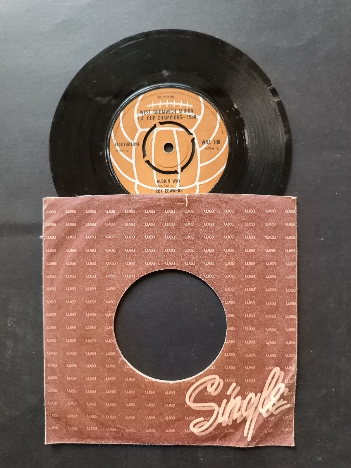 Vinile 45 giri SINGLE F.A Cup champions 1968