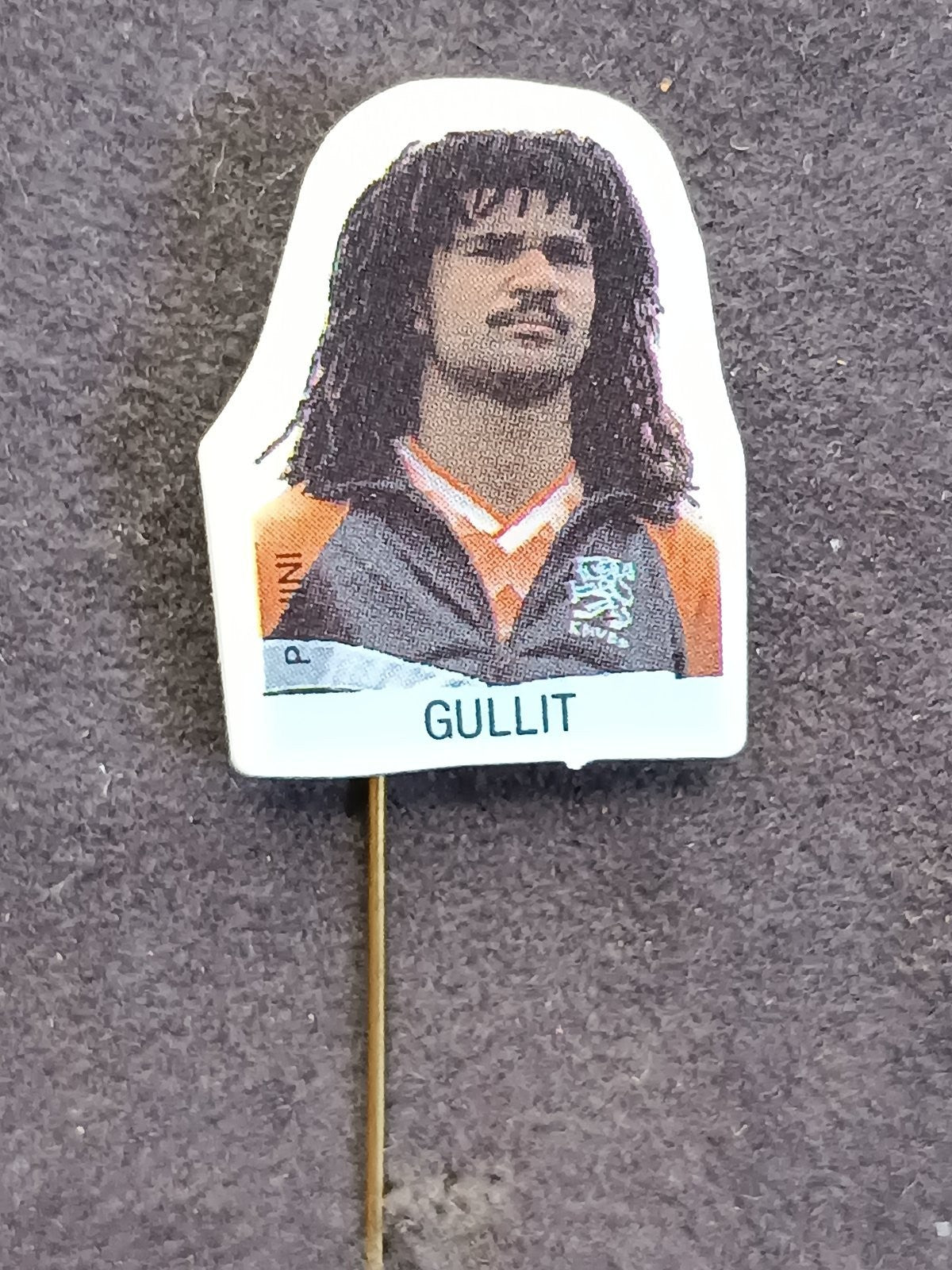 Old Pins Pin Badge Spilla A.C.Milan spilla da giacca Ruud Gullit panini 489