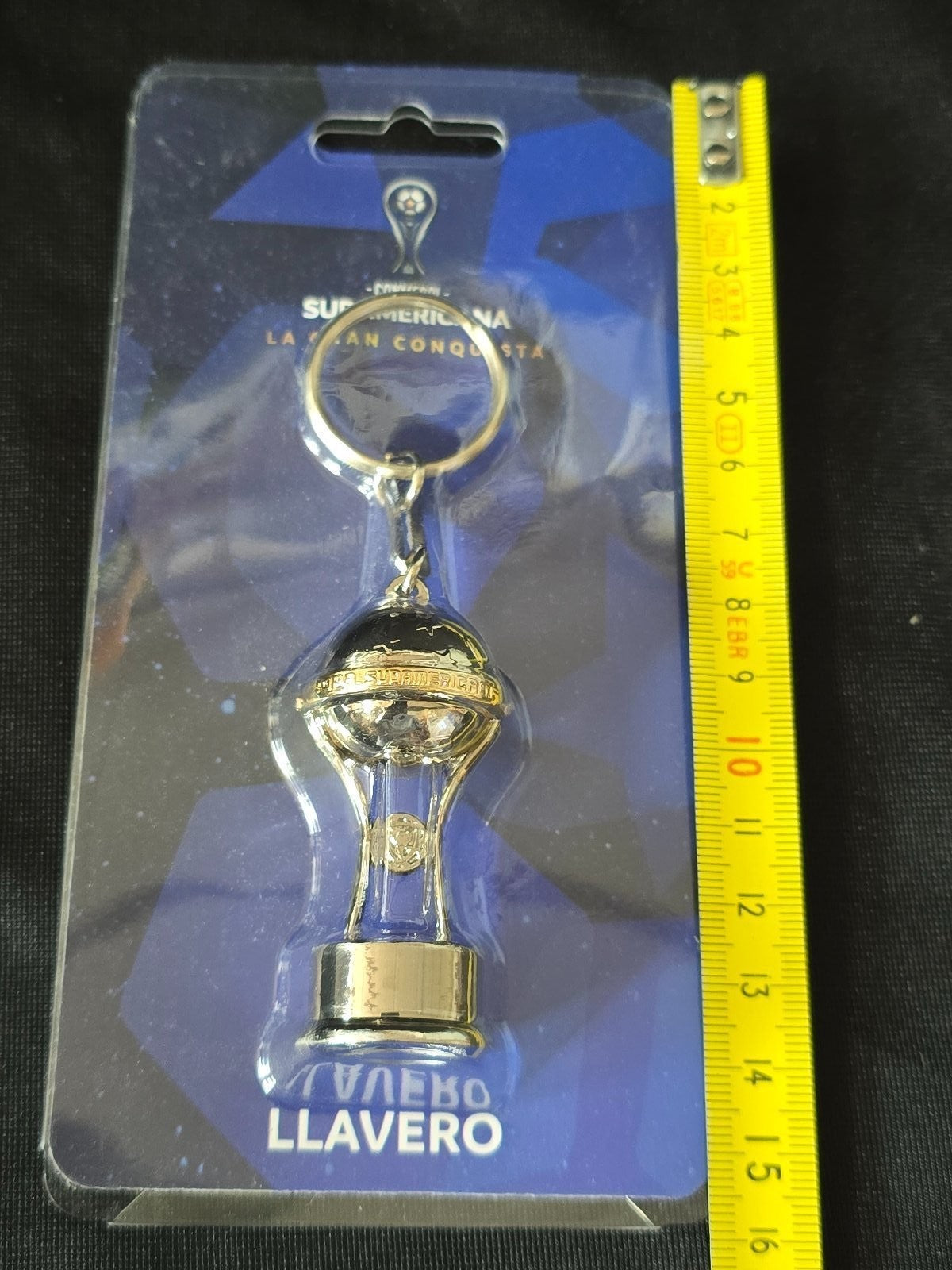 Portachiavi Keychain trofeo COPA AMERICA in metallo sigillato