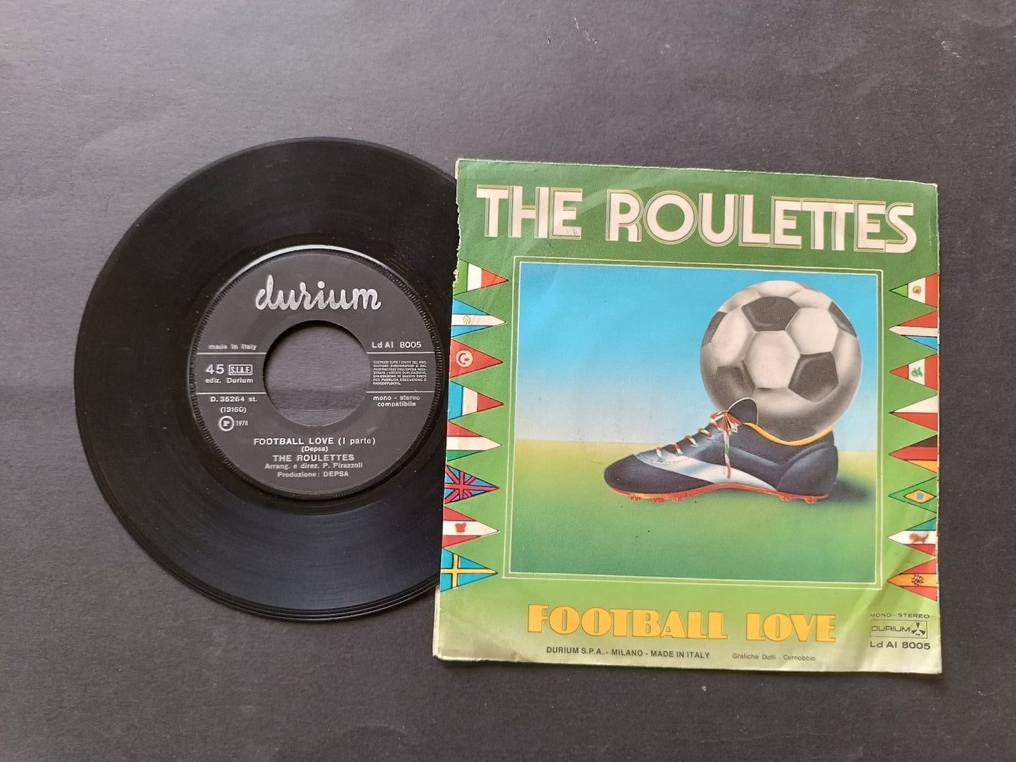 Vinile 45 giri THE ROULETTES FOOTBALL LOVE