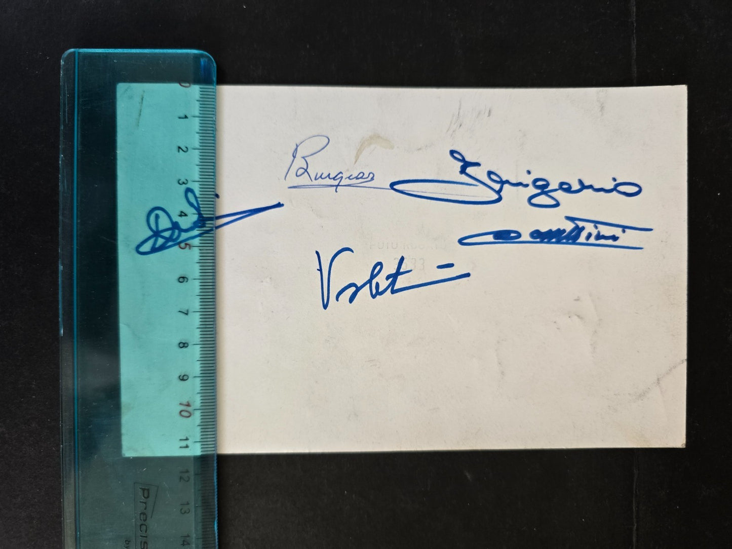 ORANSODA Cantu' Basket foto originale anni 60/70 con qualche autografo sul retro