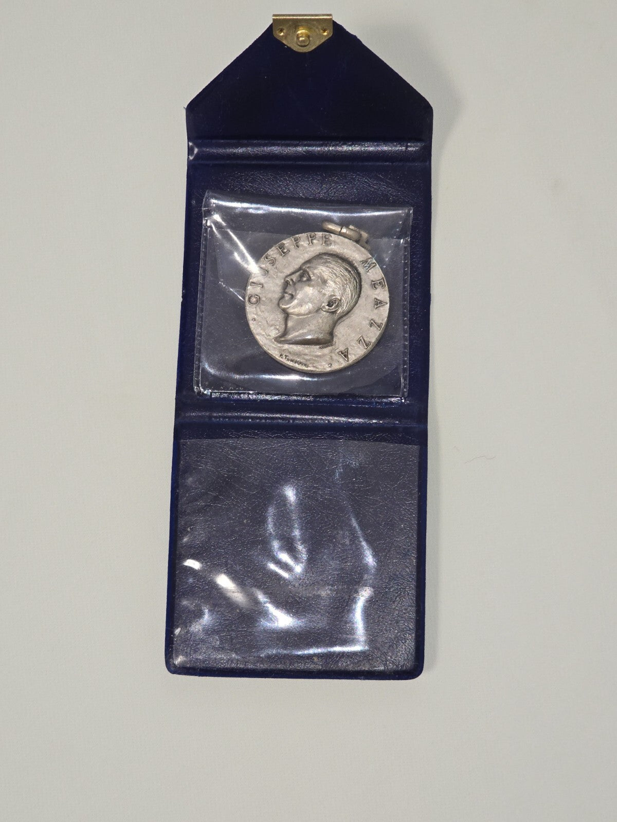Medaglia anni 40 Giuseppe MEAZZA in metallo P. Todeschini (1988-1945) Lorioli