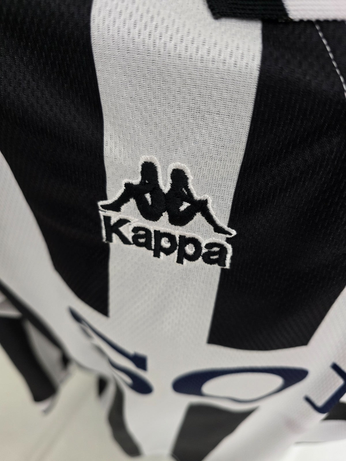 maglia tshirt football JUVENTUS Sony 95/96 Robe di Kappa Gara TG XL originale