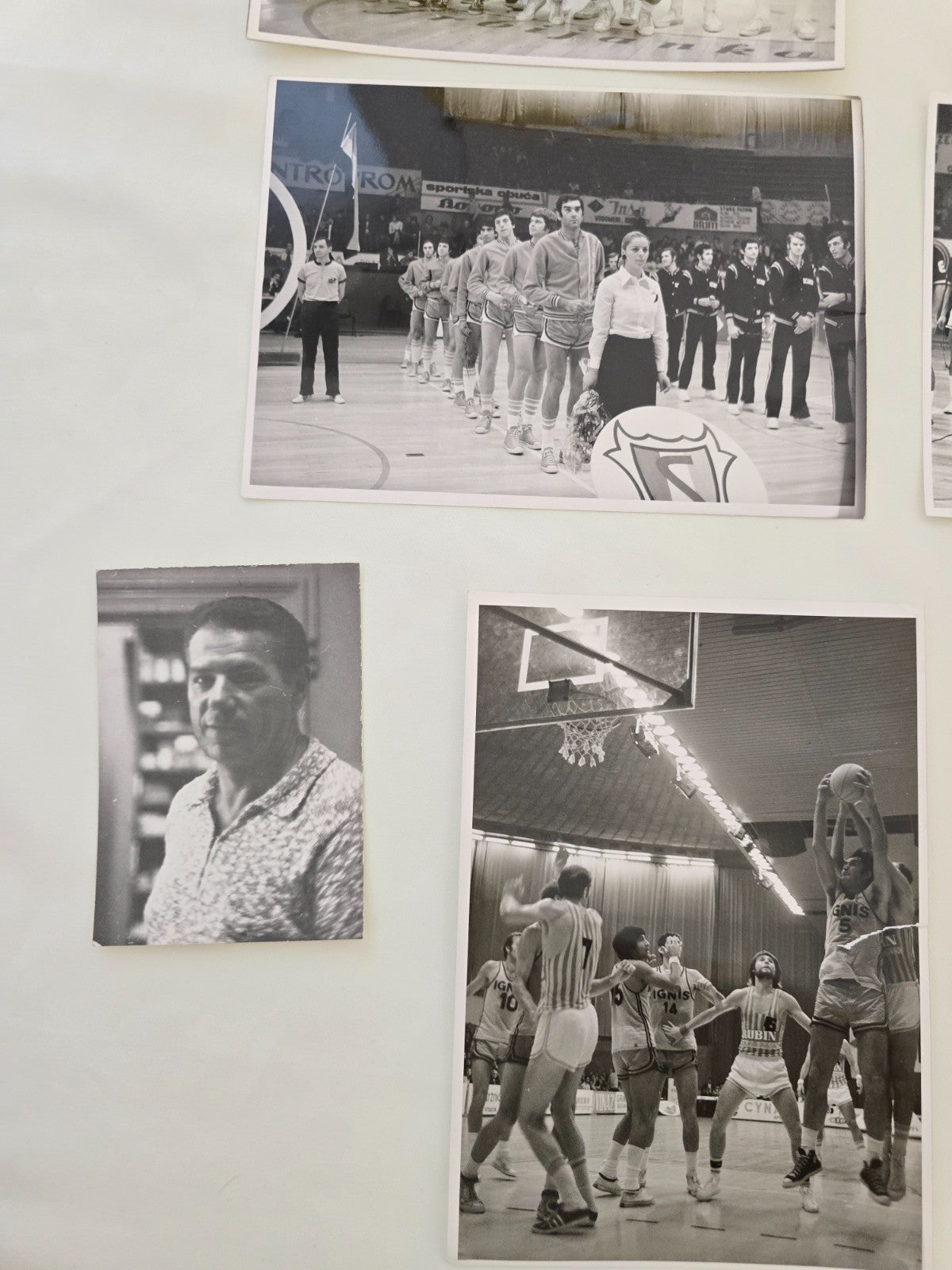 Basket Simmenthal Milano IGNIS Varese Jugoplastika e Rubin varie foto anni 70