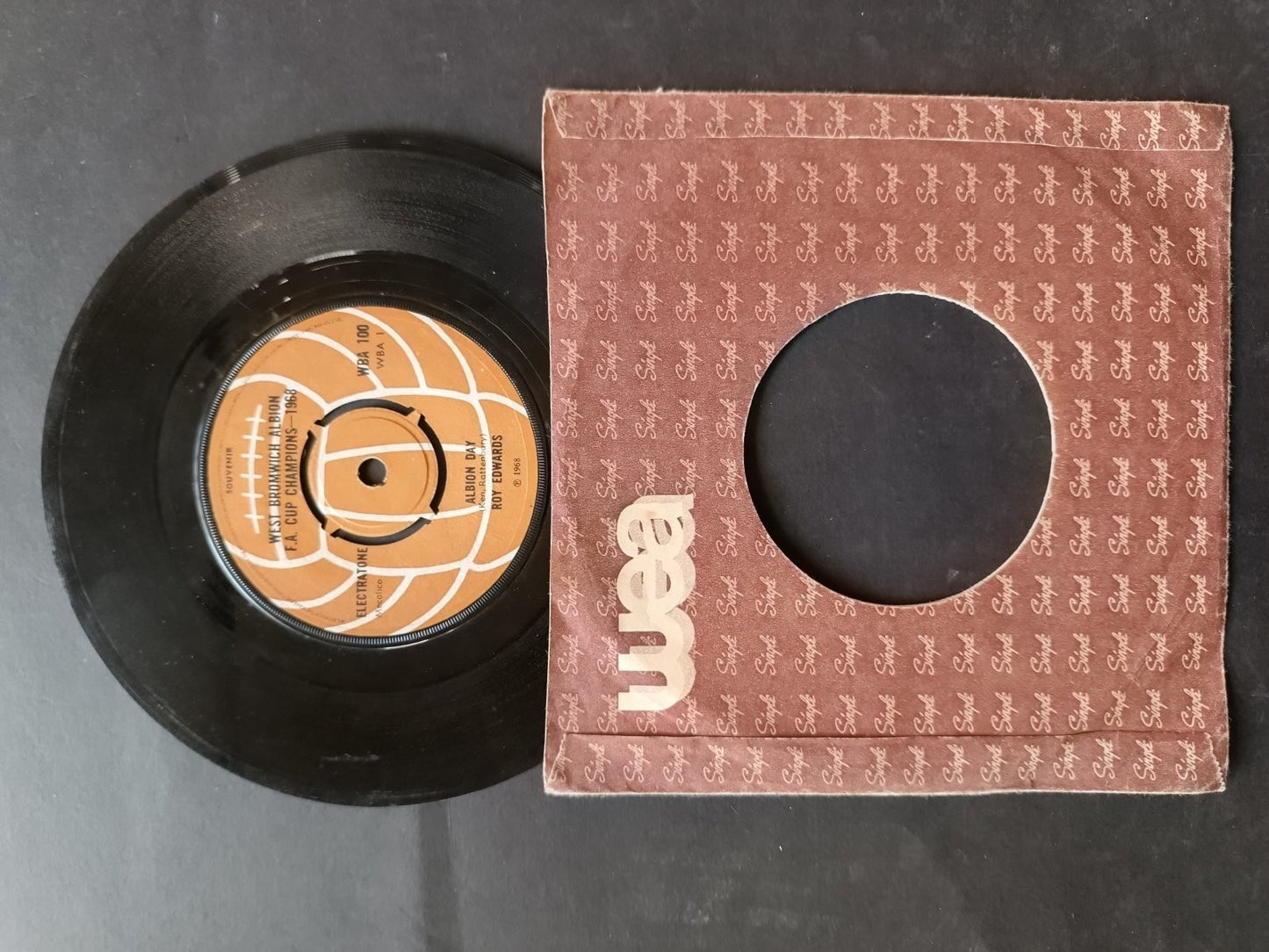 Vinile 45 giri SINGLE F.A Cup champions 1968