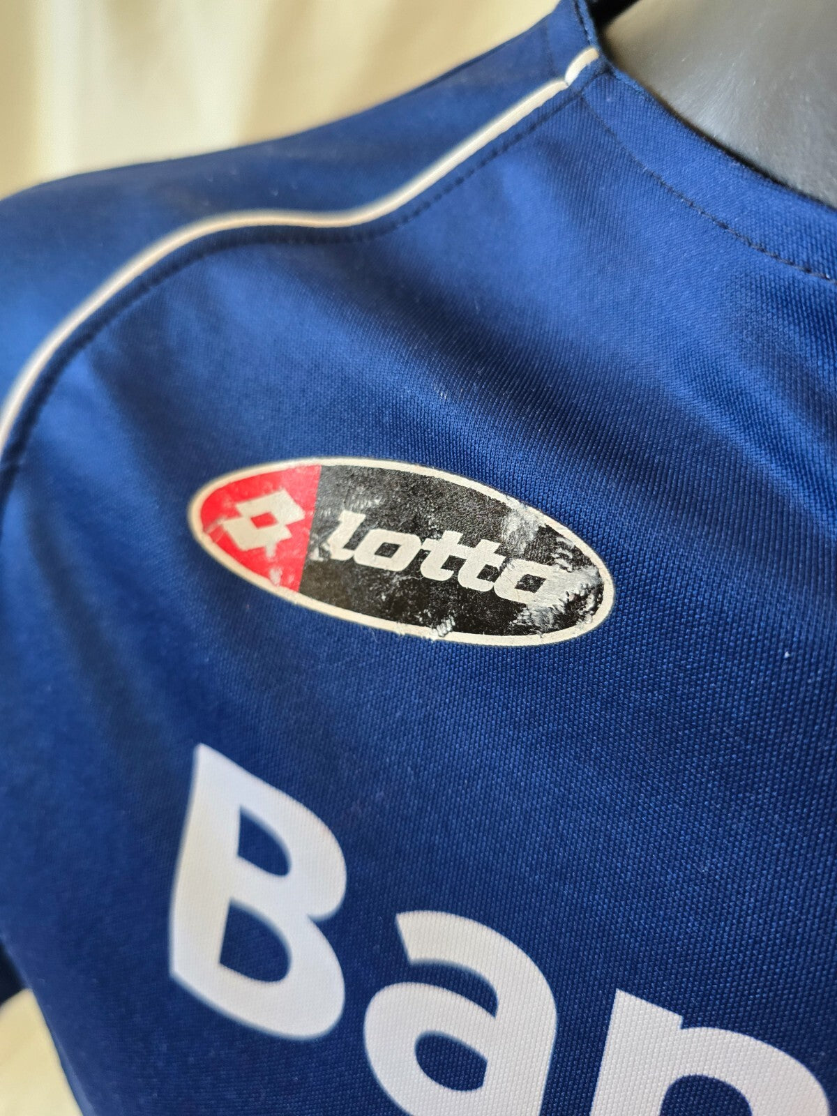 Maglia calcio ufficiale Banamex HUGO SANCHEZ Lotto tg L Match Worn