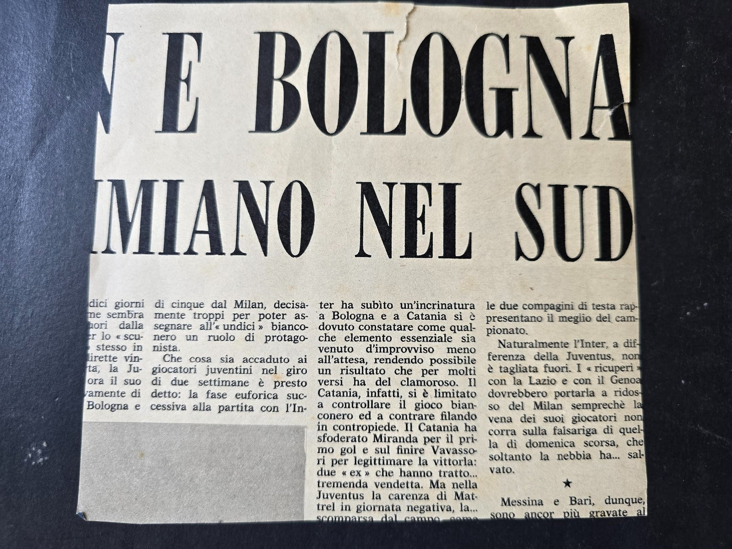 Autografo autograph originale su ritaglio Helenio Herrera