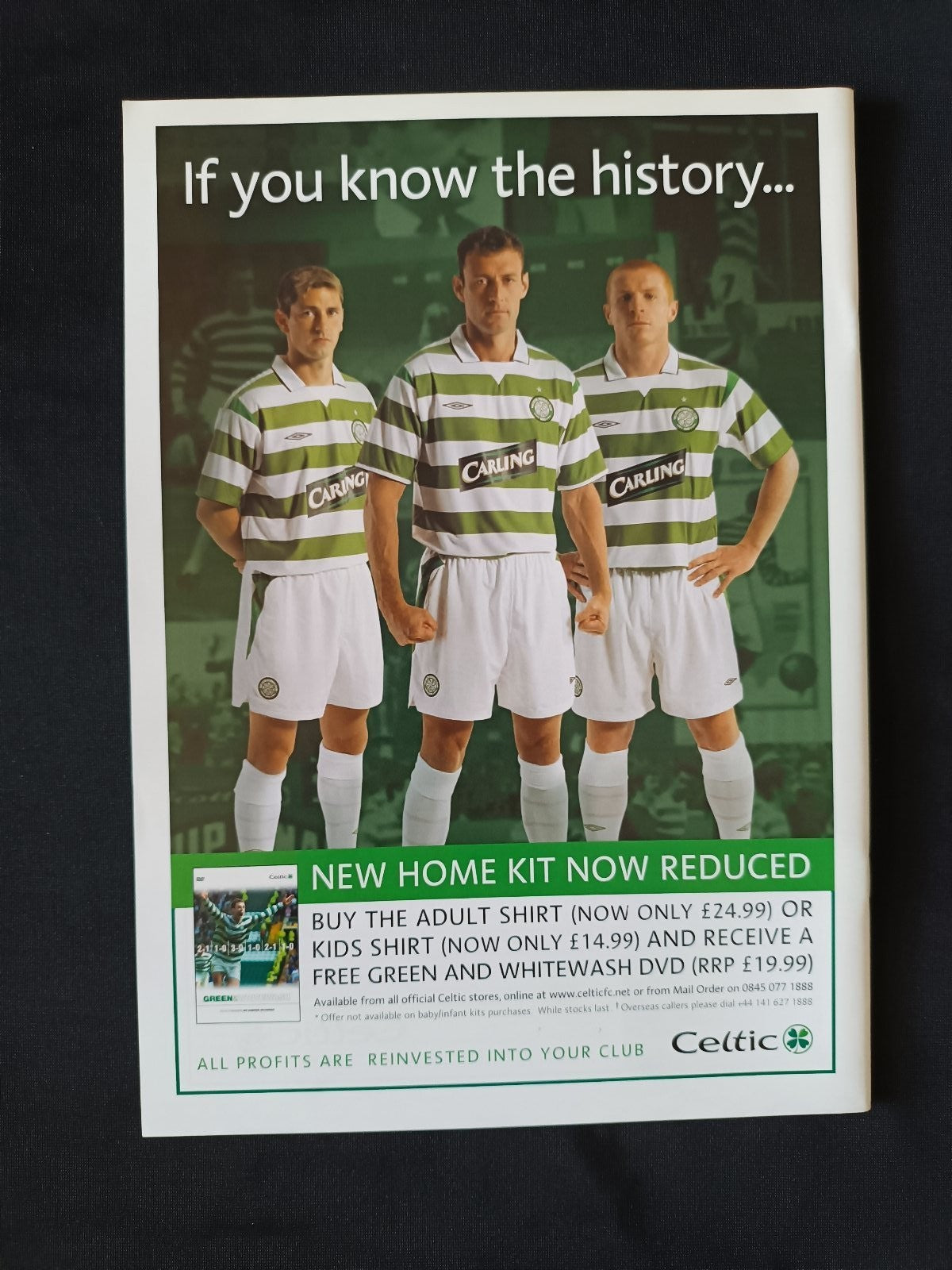 programma ufficiale Celtic - Milan Champions League 7 dicembre 2004