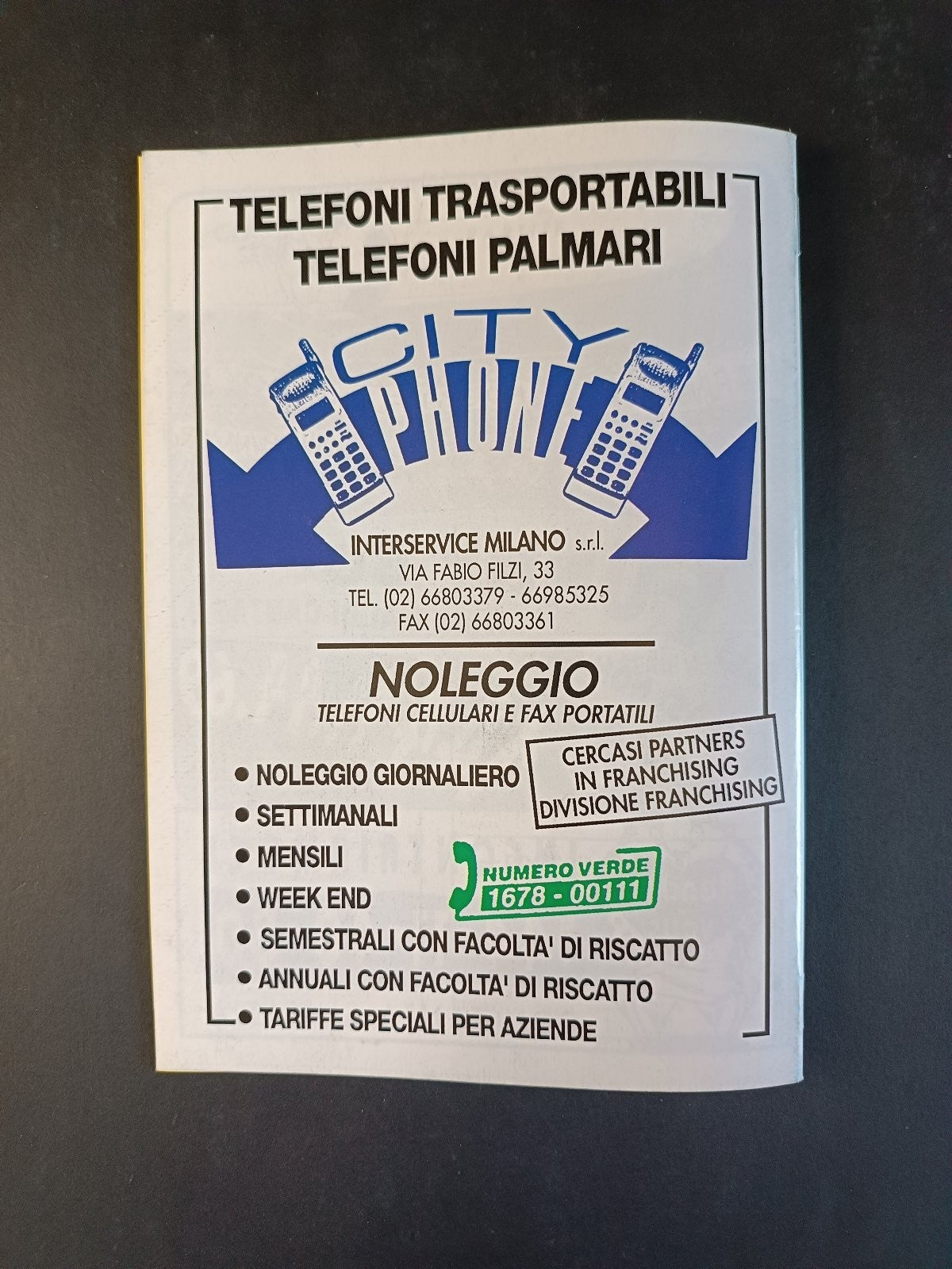 Programma originale 10/04/1993 Inter Milan campionato serie A