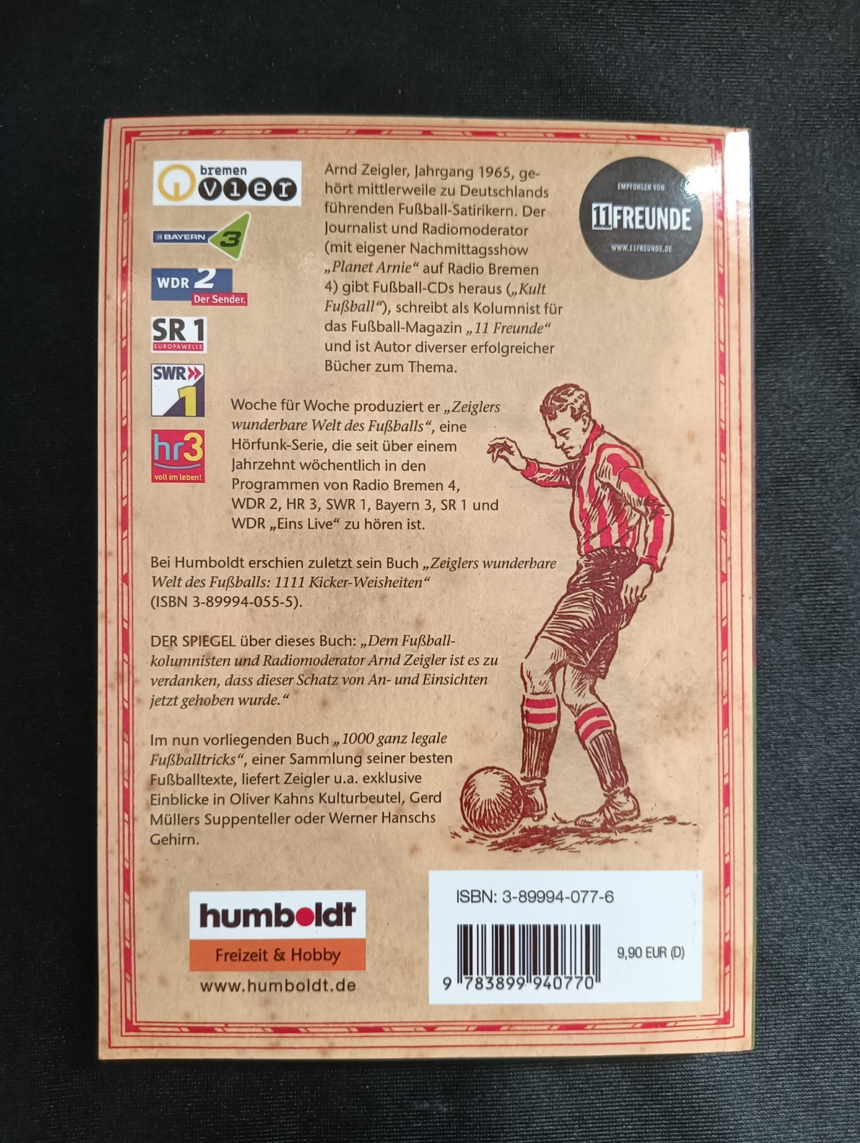 Libro 1000 GANZ LEGALE FUBBALLTRICKS Arnd Zeigler