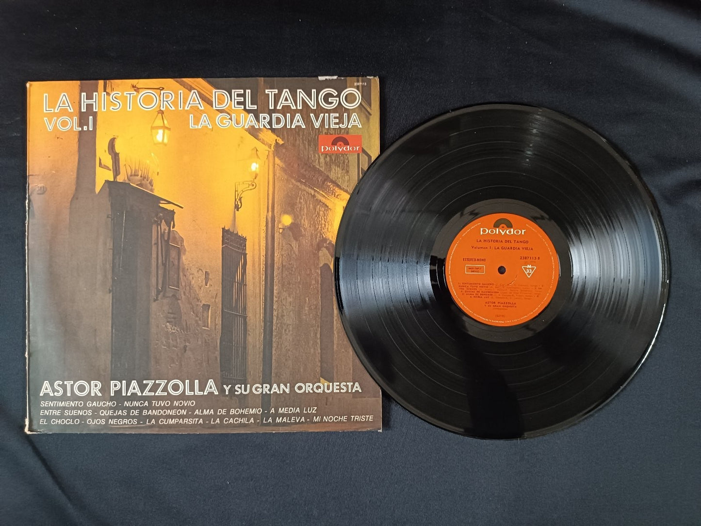 disco 33 giri la historia del tango polydor astor piazzolla