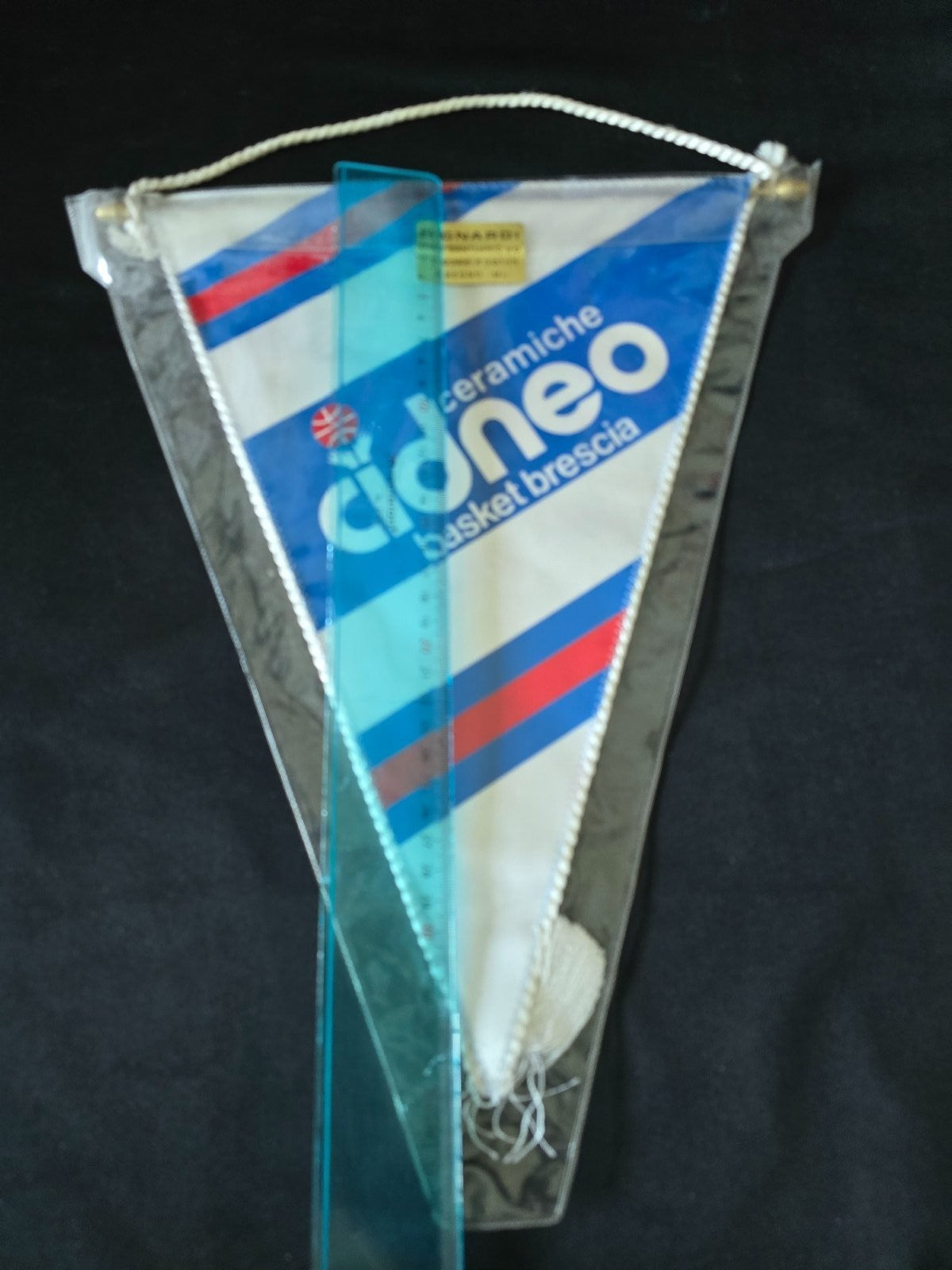 Gagliardetto Pennant ceramiche CIDNEO Basket BRESCIA
