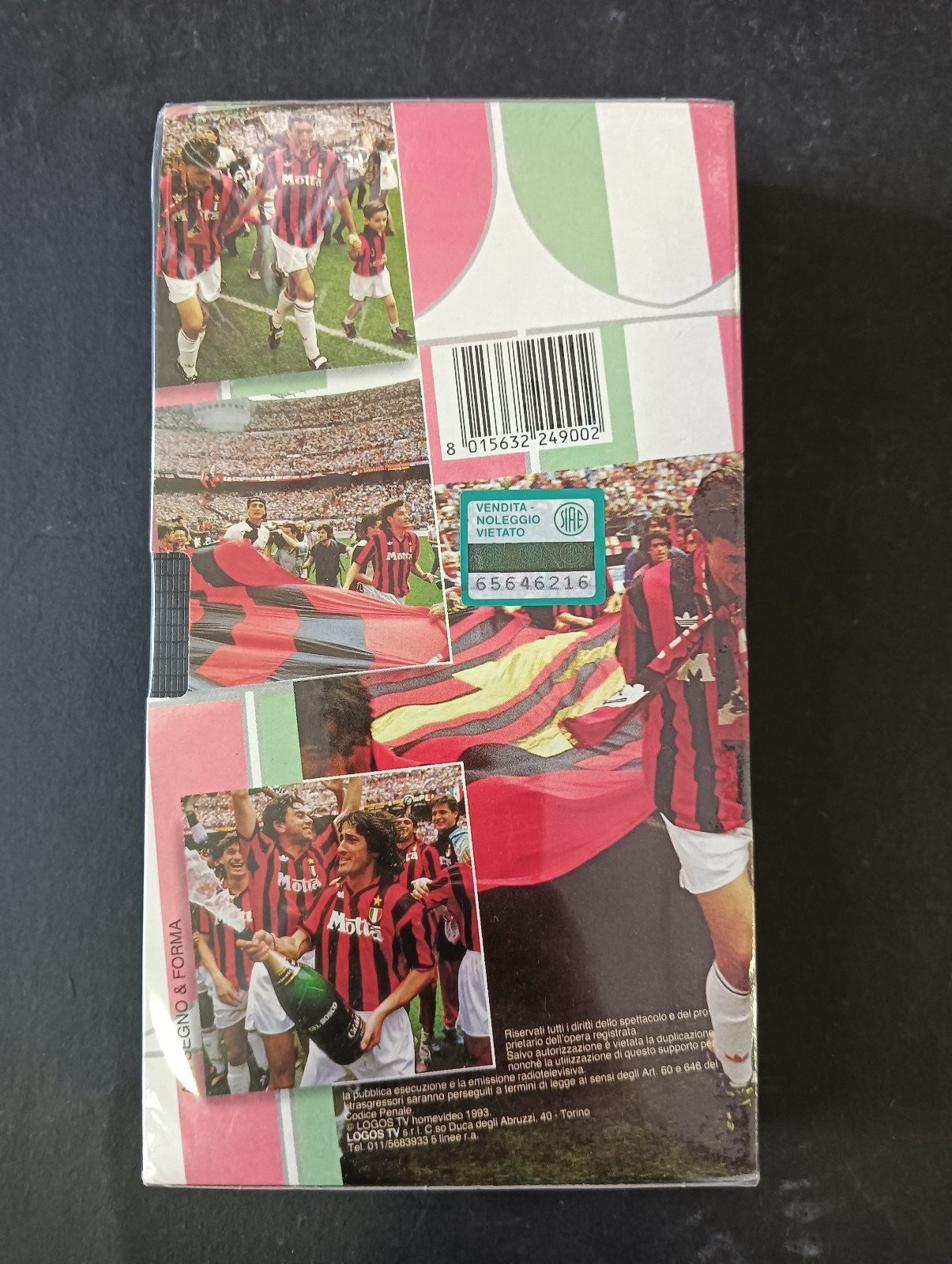 VHS IL MILAN HA FATTO 13 Logos Tv